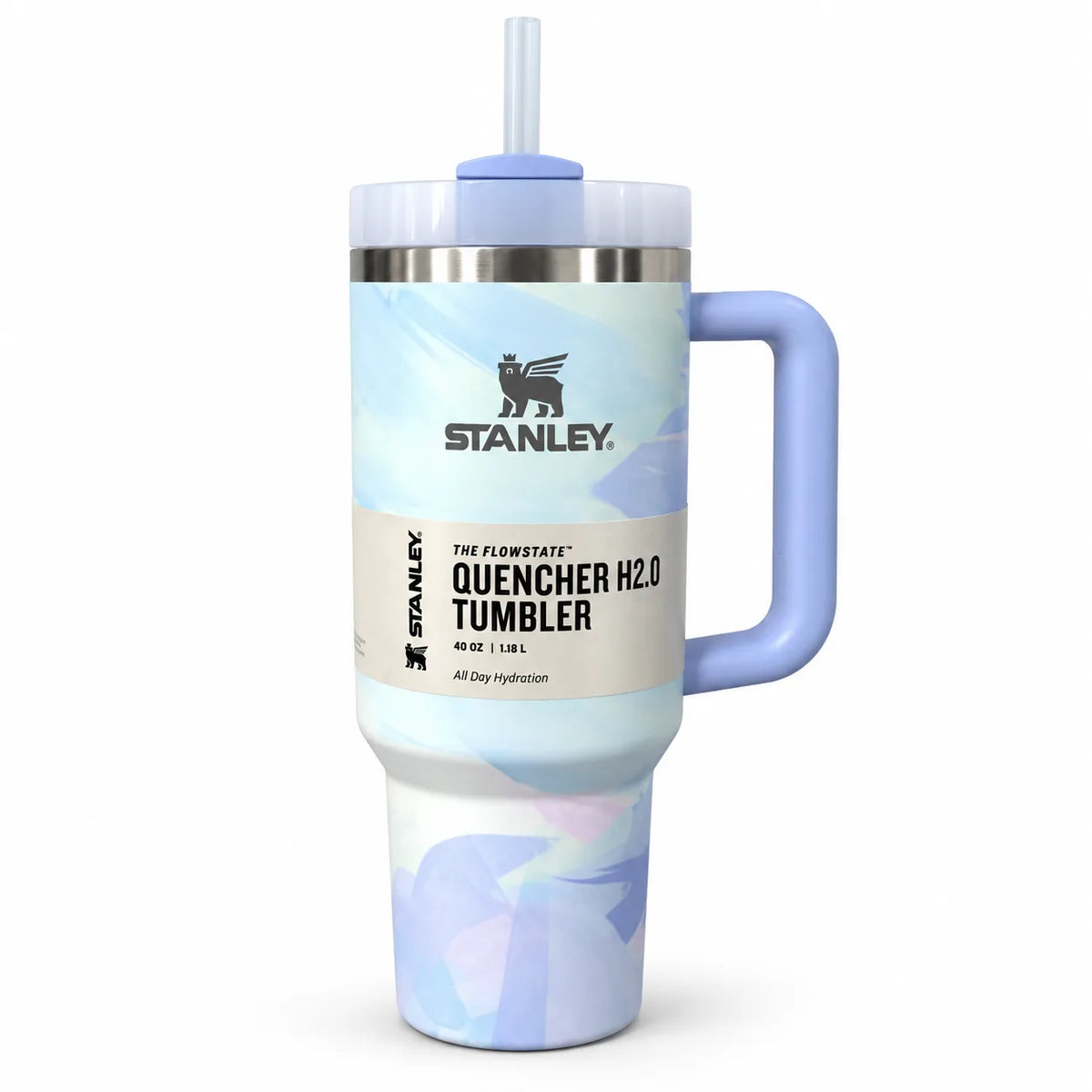 Stainless Steel Insulated Drinking Straw Cup BLUE 887ML 3YRS+