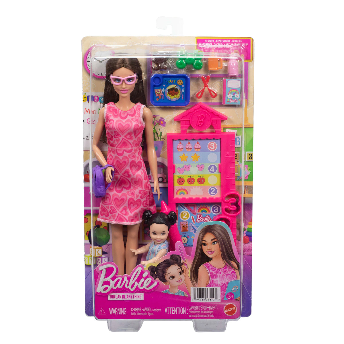 Barbie Kindergarten Teacher-Brunette Refreshed