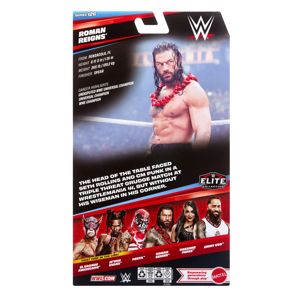 WWE ELITE ROMAN REIGNS
