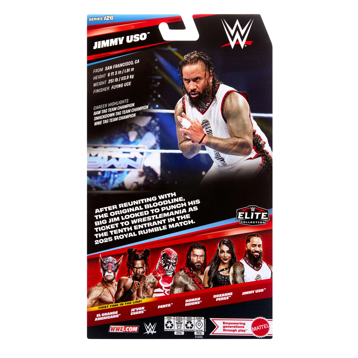 WWE Elite Jimmy Uso