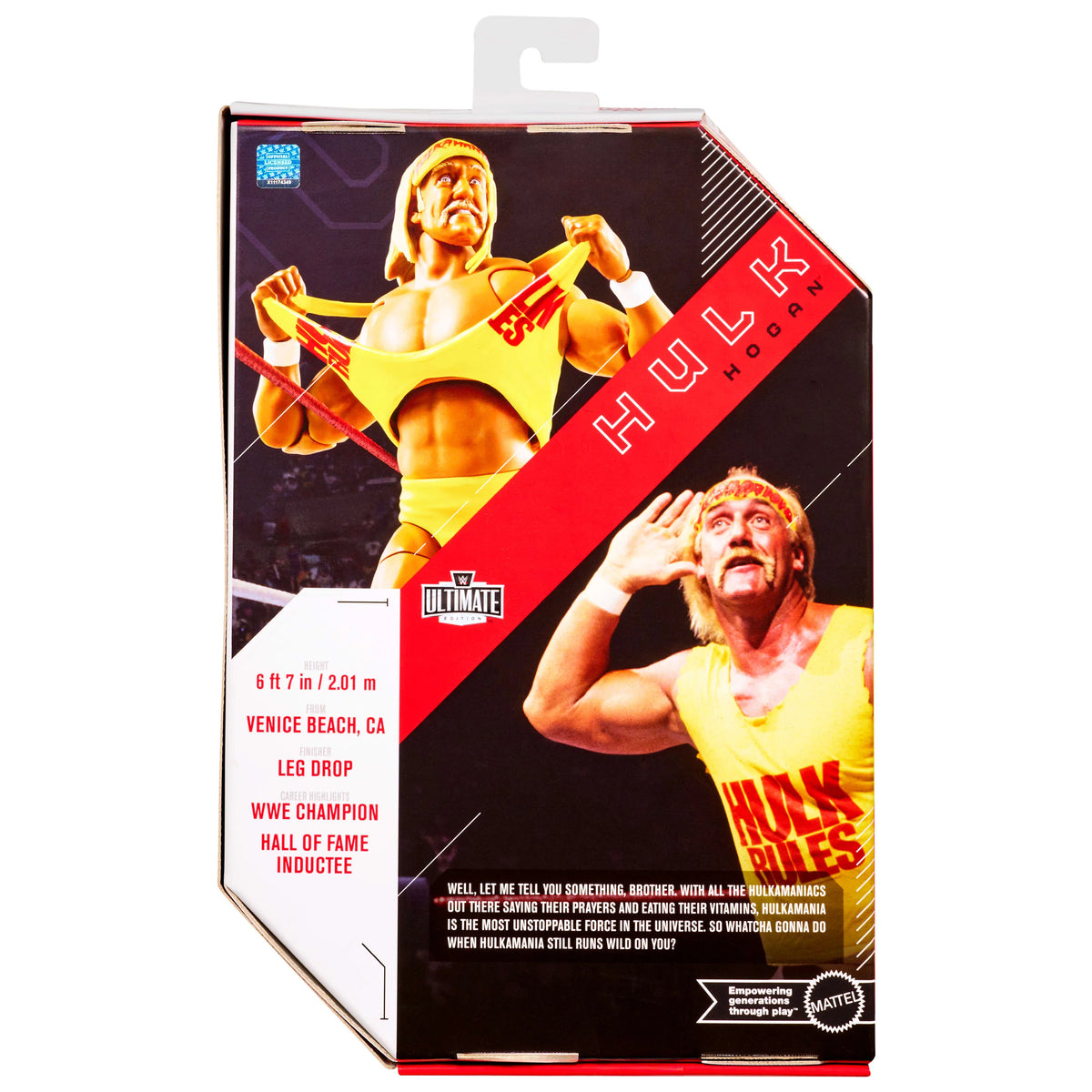 WWE Ultimate Edition Figure - Hulk Hogan
