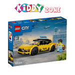 LEGOÃÂ® City Yellow Taxi - Model Car Kit with 2 Minifigures 60487
