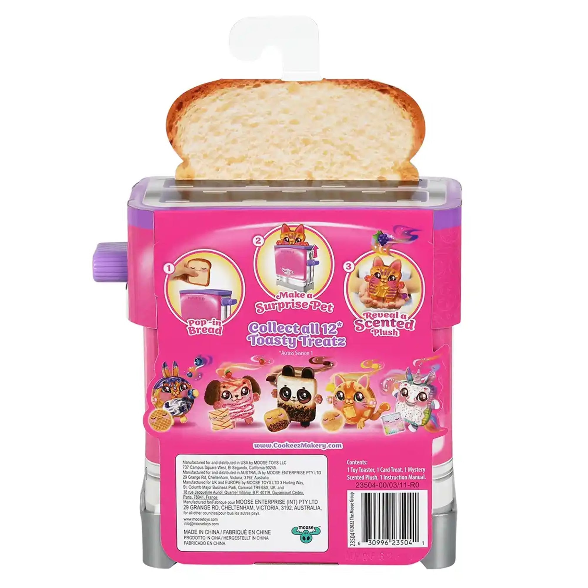 COOKEEZ MAKERY TOASTY TREATZ CDU12 WOC