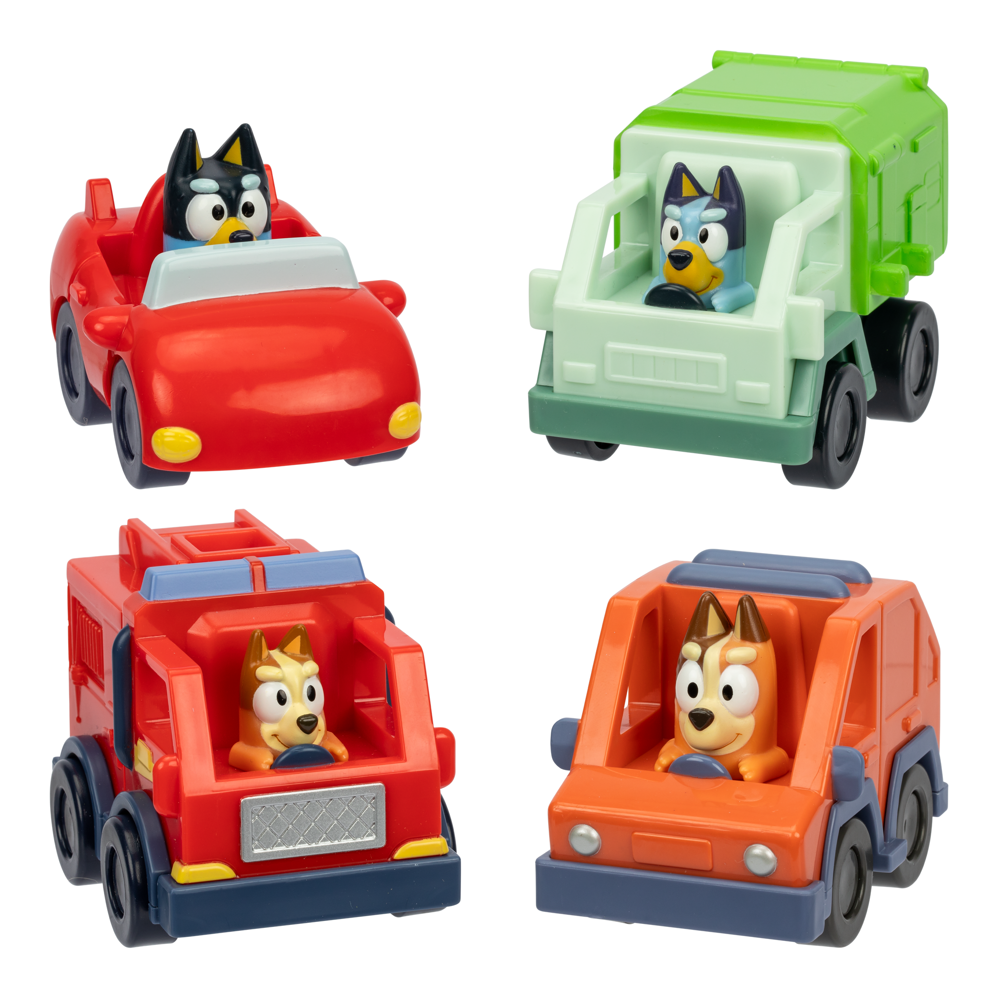 Bluey Mini Racers - full group