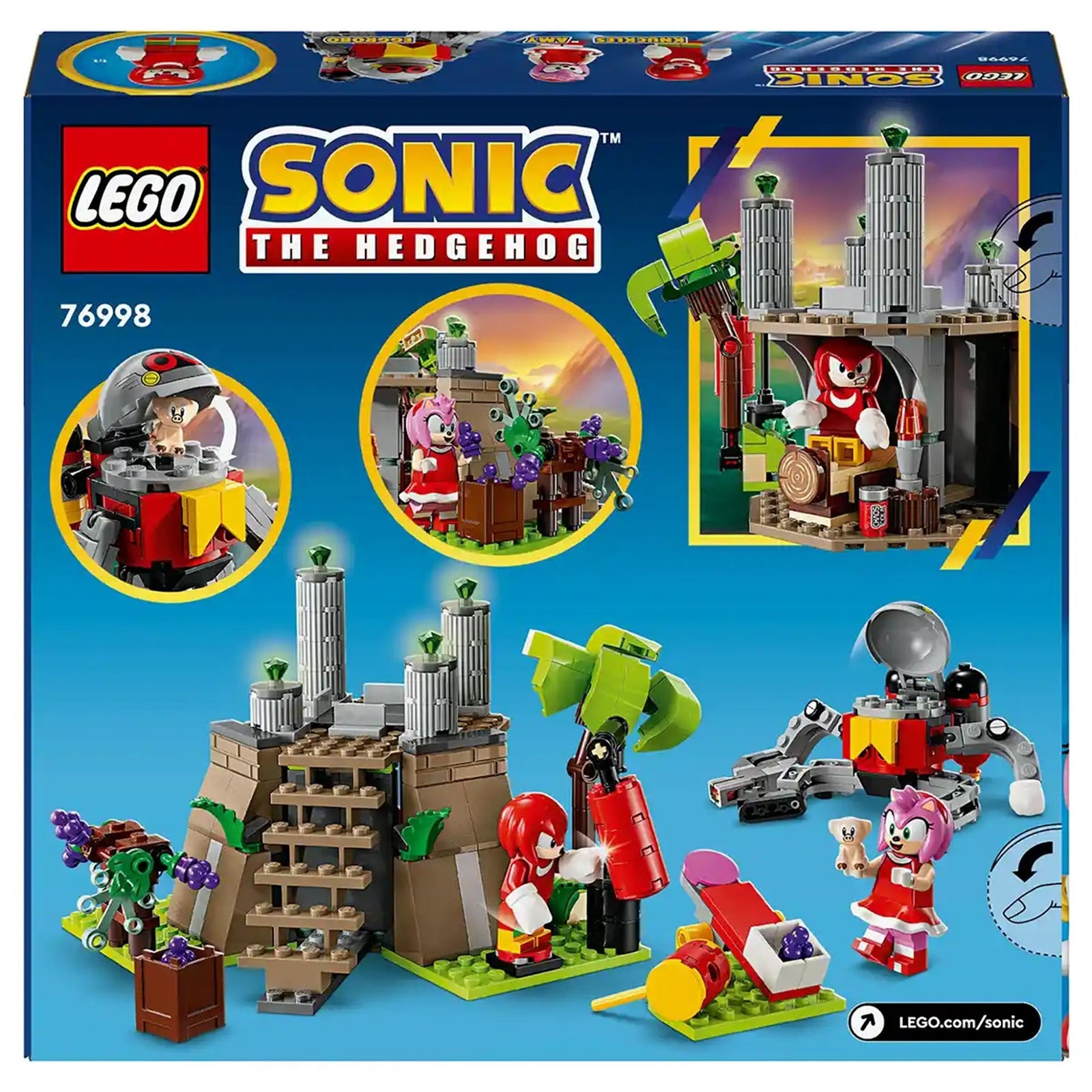 LEGO Sonic 76998 Knuckles and the Master Emerald Shrine