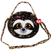 TY FASHION SEQUIN DANGLER BROWN PURSE