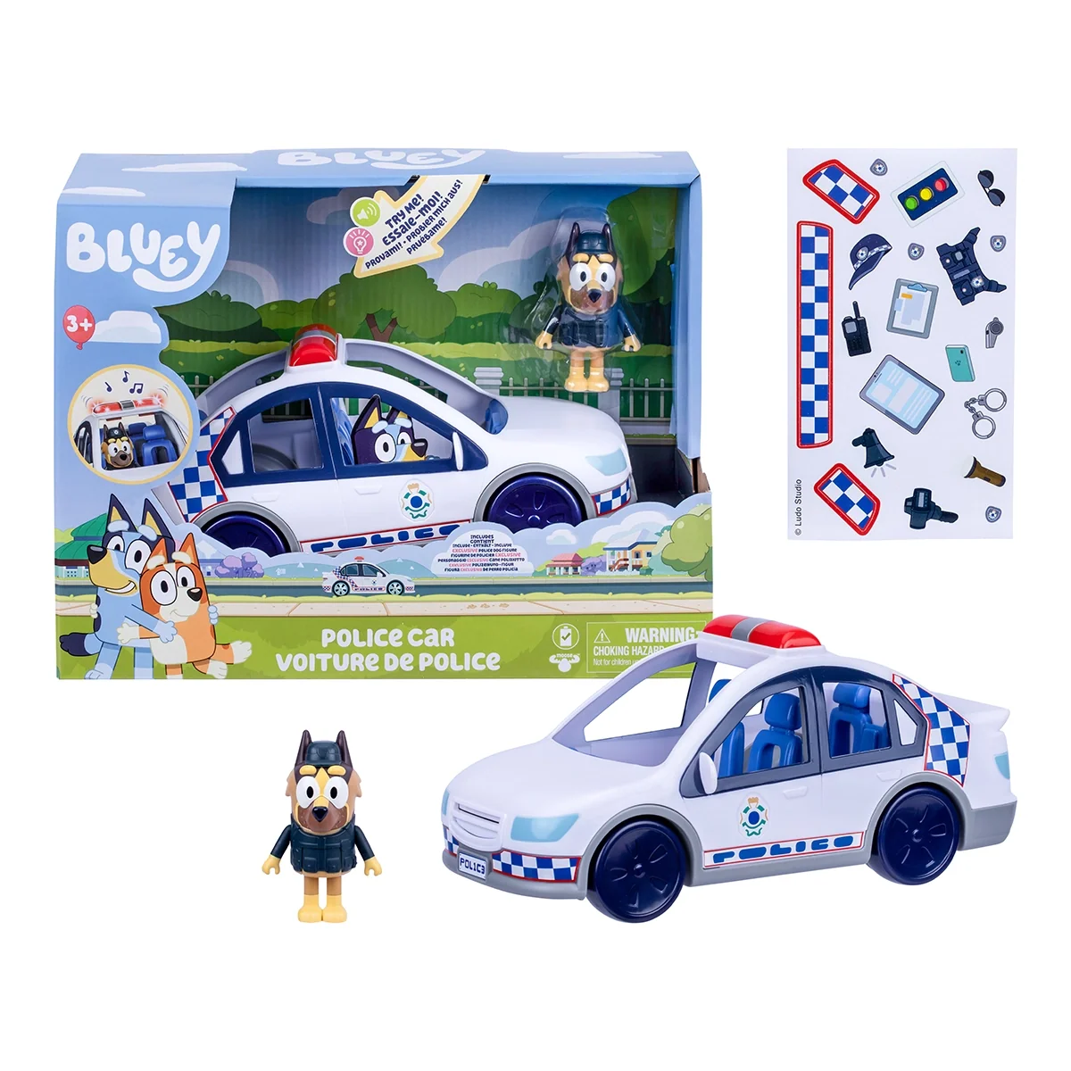 BLUEY S14 POLICE CAR