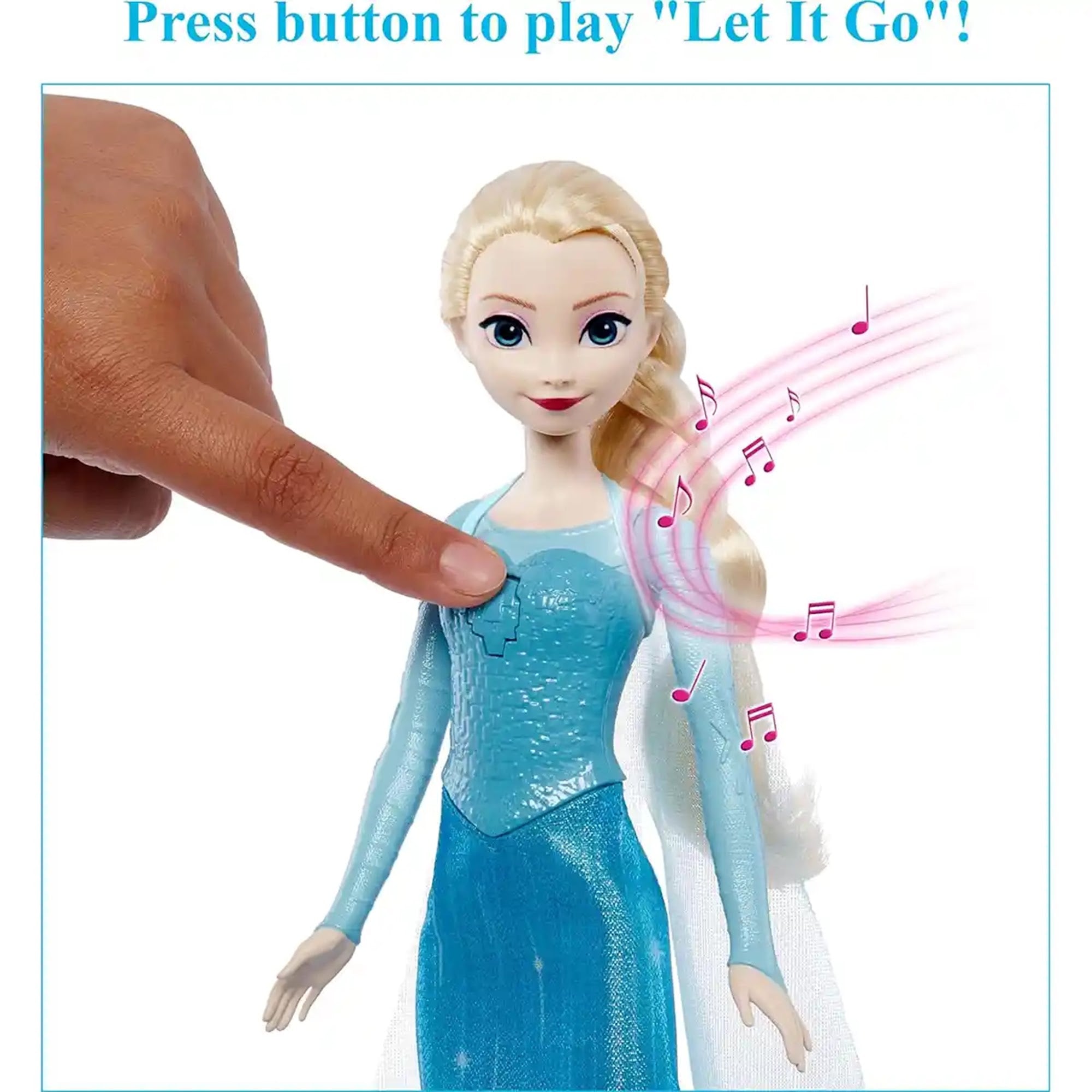 Frozen Fashion Dolls Singing Doll Elsa - English