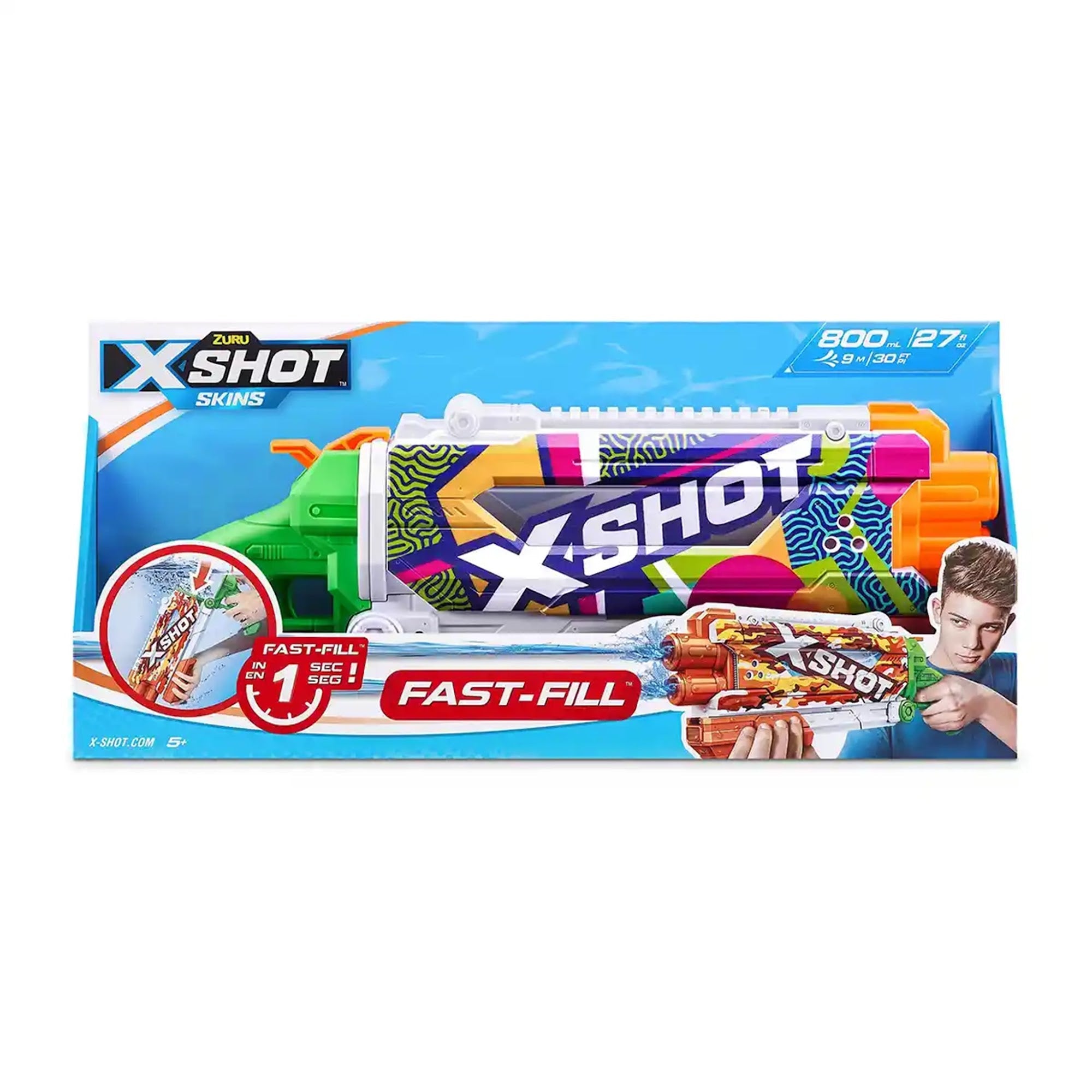 X-Shot Shotgun Fast-Fill Skins Open Box,Bulk