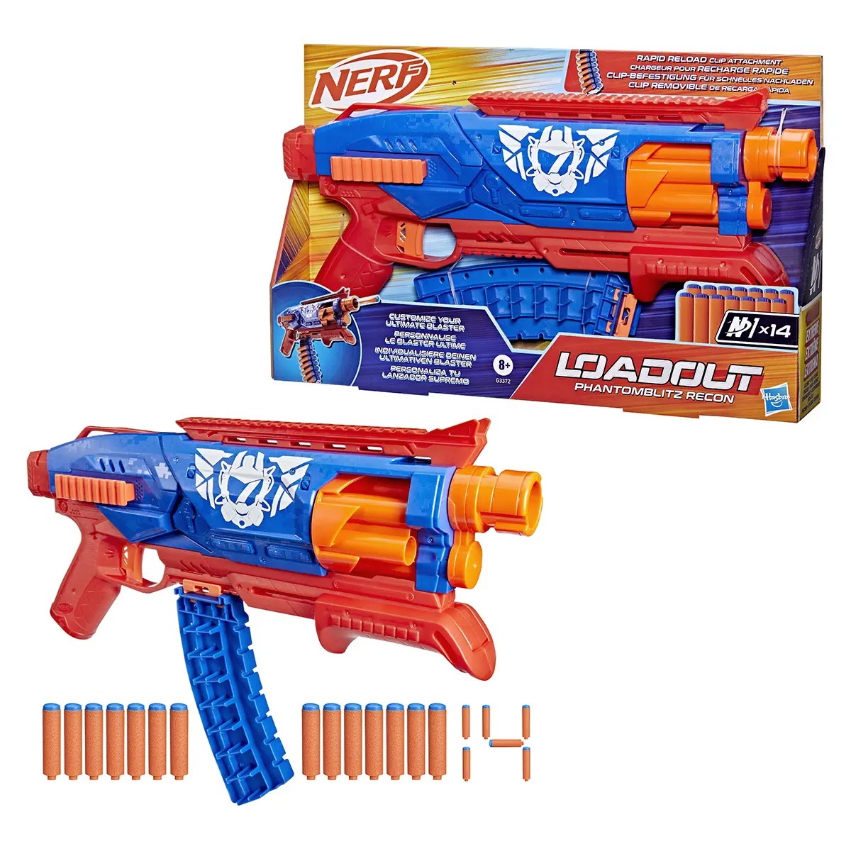 NERF LOADOUT PHANTOMBLITZ RECON