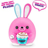 Snackles Medium - Bunny holdingÃÂ  PLUSH Cinnabon Center of the Roll - Pecan