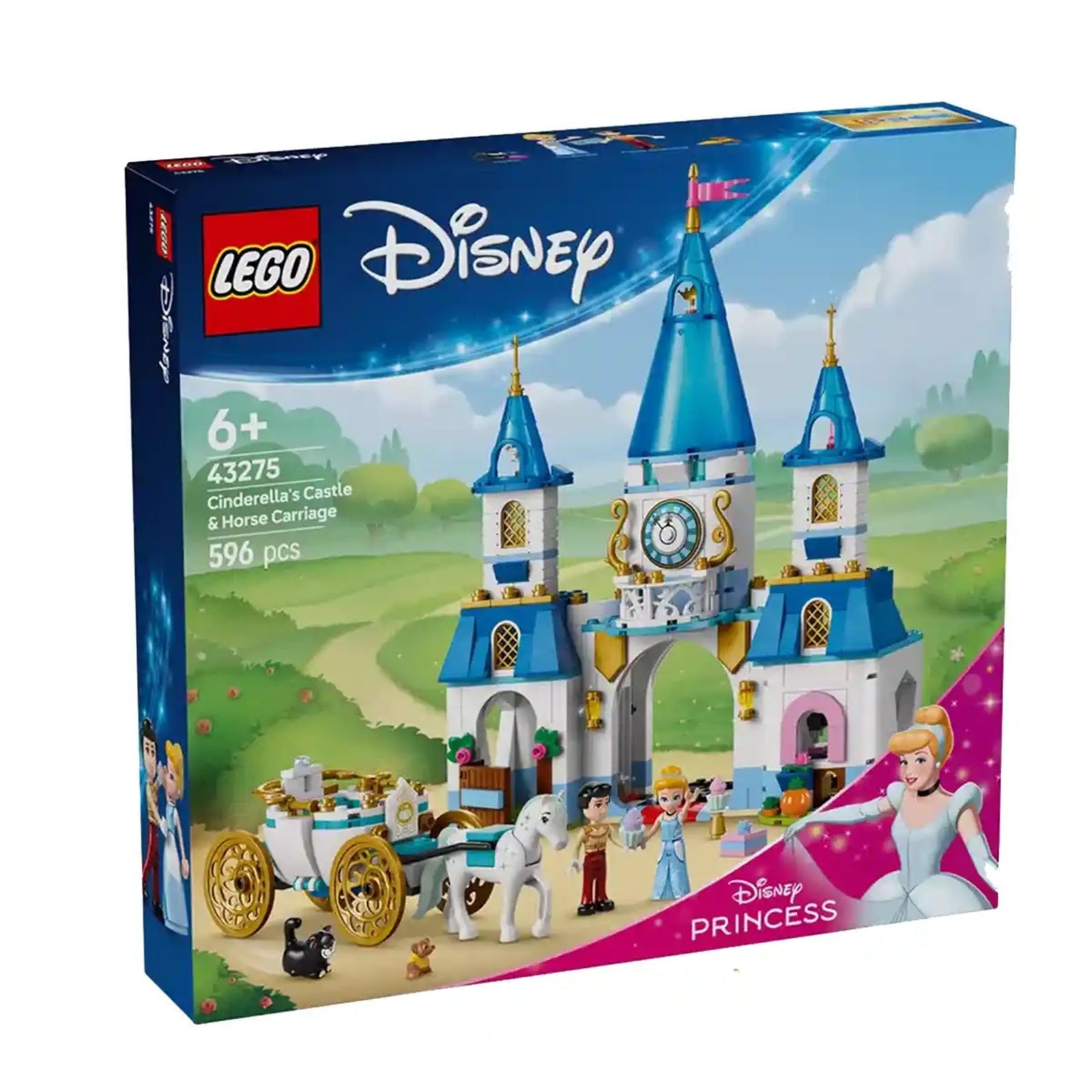 LEGO 43275 Cinderella's Castle & Horse Carriage