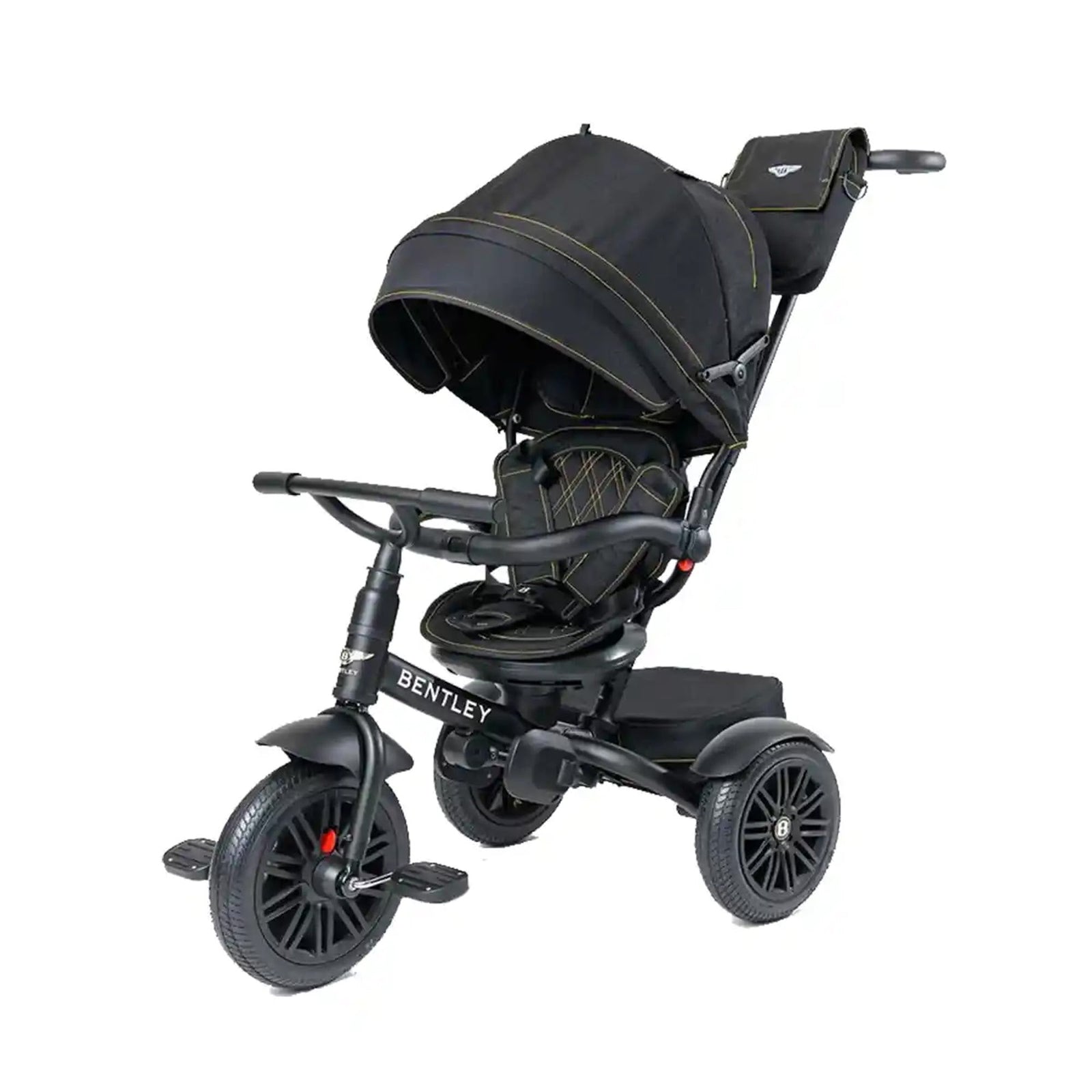 THE BENTLEY STROLLER 6 IN 1 TRIKES - BLACK