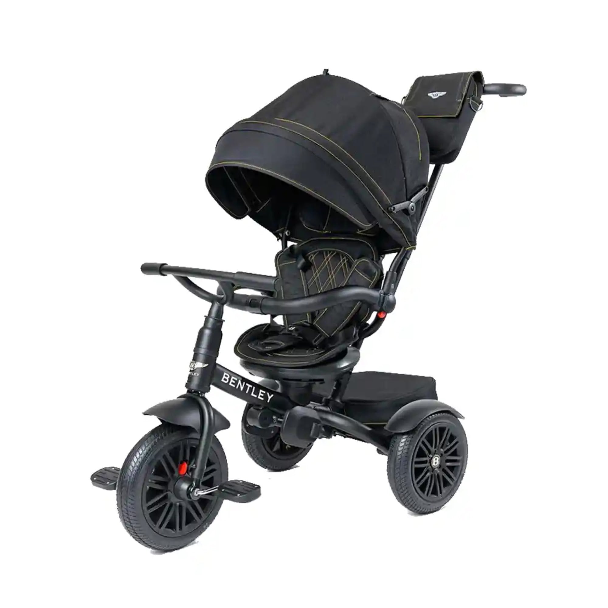 THE BENTLEY STROLLER 6 IN 1 TRIKES - BLACK