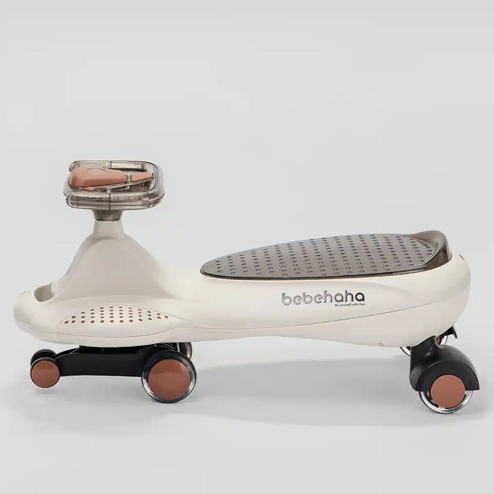 Wiggle Car Ride On Toy-Biege
No Batteries, Gears or Pedals Ã¢ÂÂ Twist, Swivel, Go