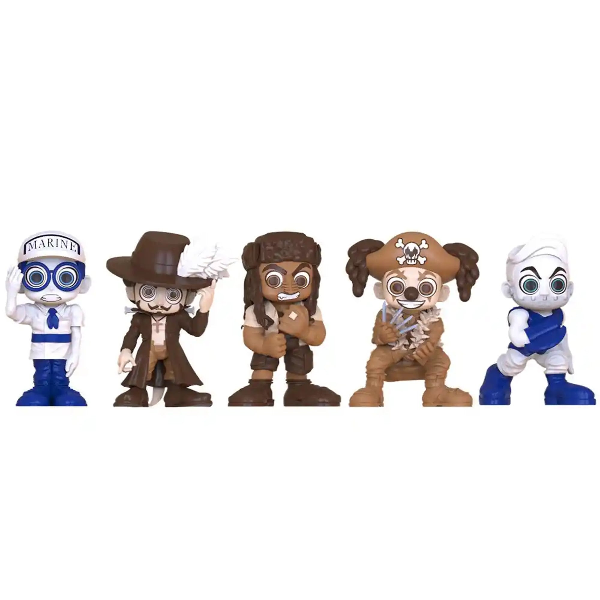 ONE PIECE COL. PIRATES&MARINES 5PACK