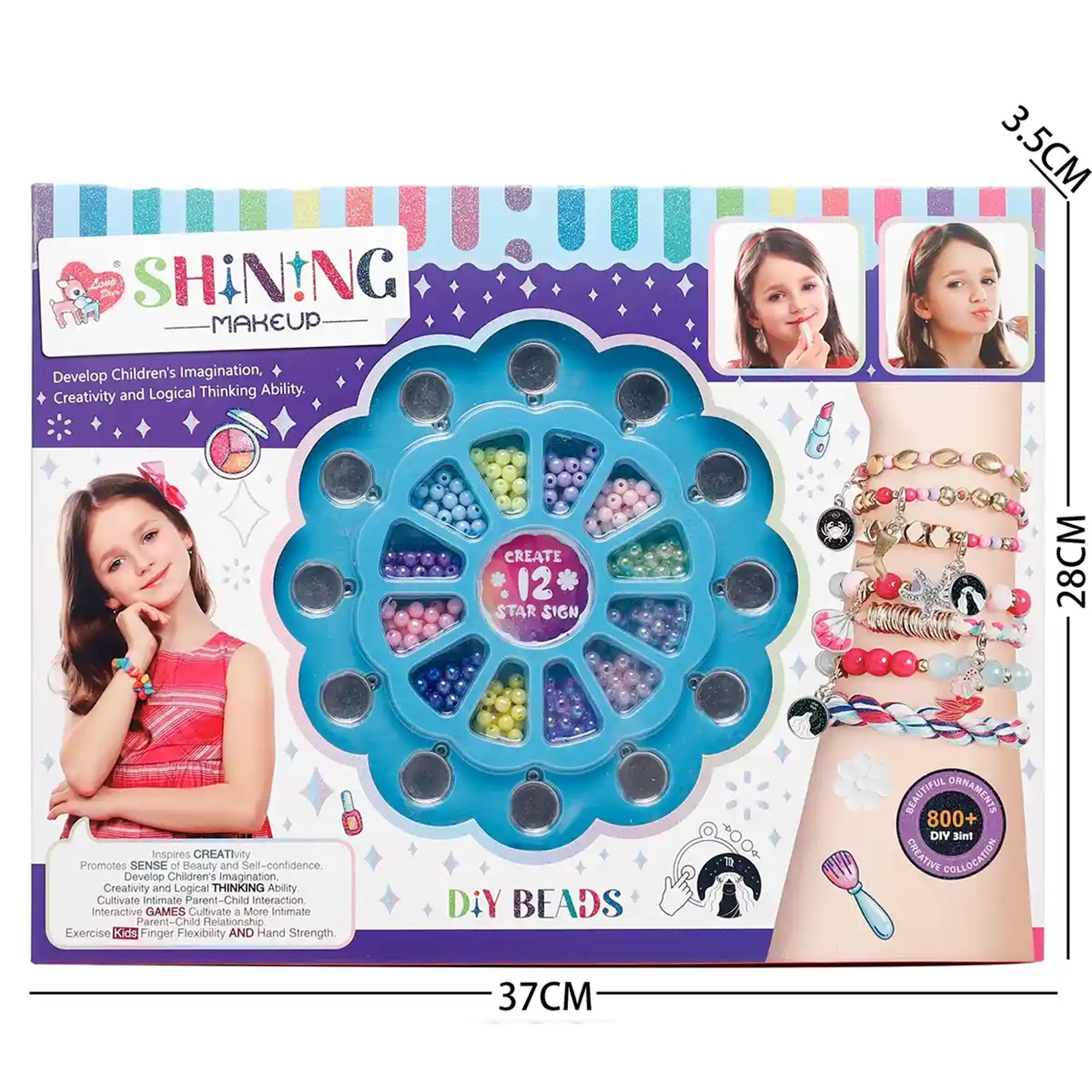 Makeup & DIY bead - Symphony beaded series 3yrs+