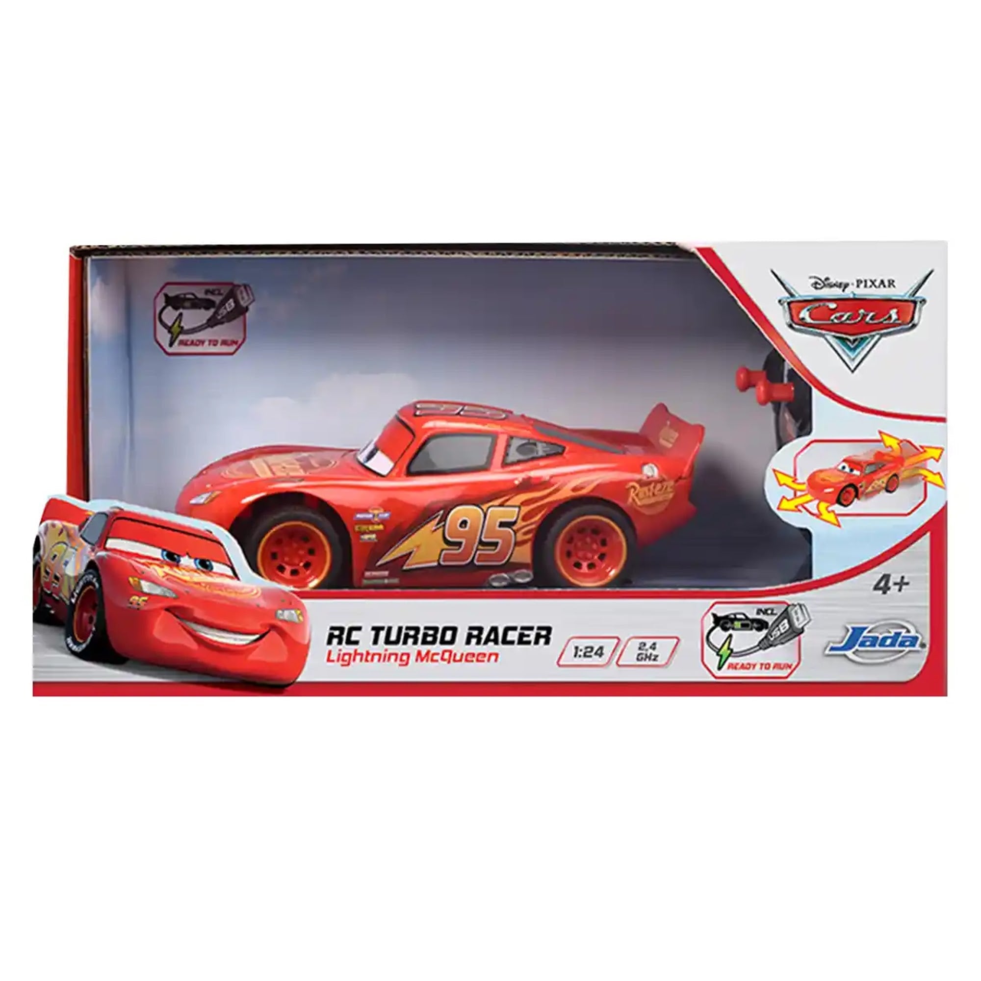 DICKIE -  CARS 3 LIGHTNING MCQUEEN TURBO RACER