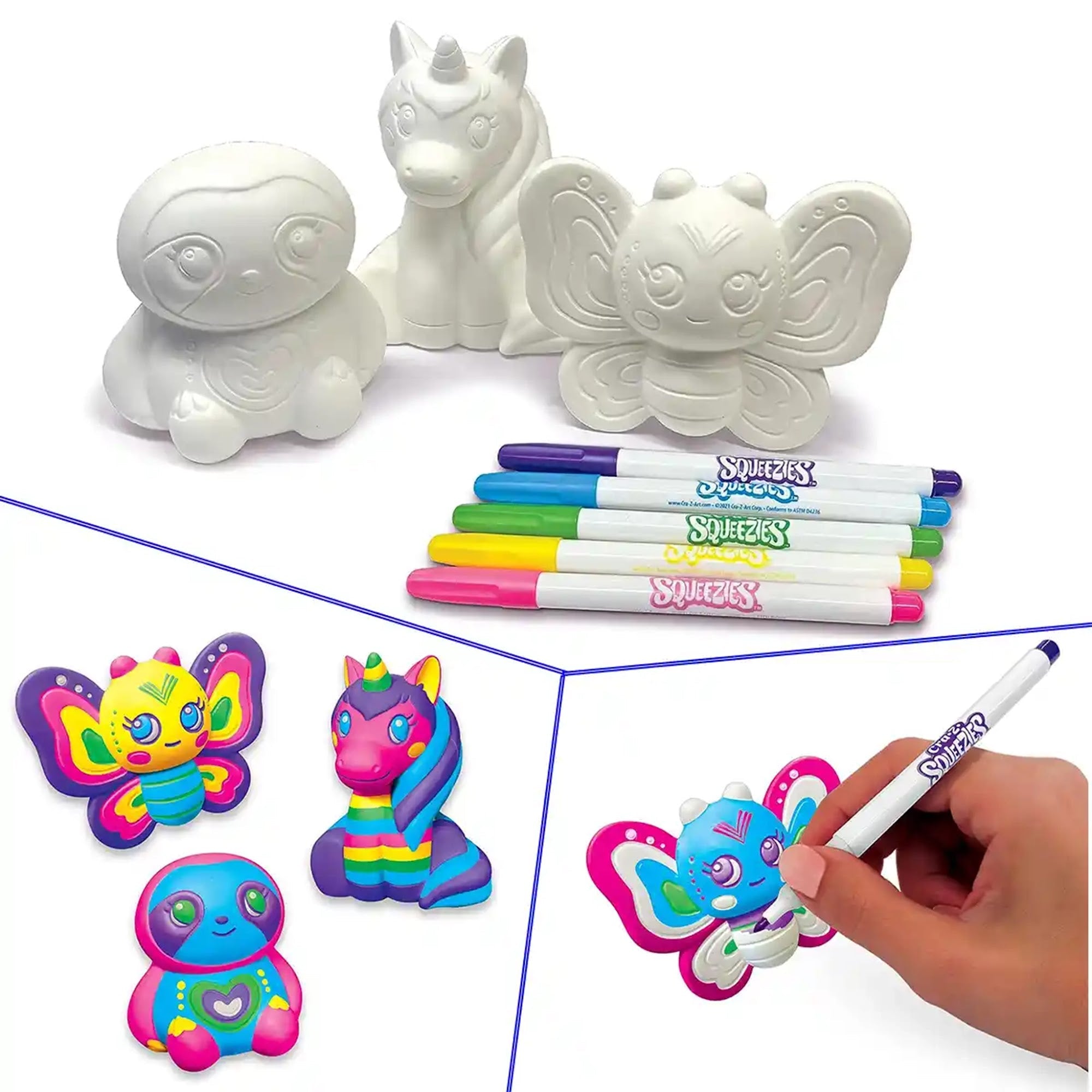 Shimmer N Sparkle Color Your Own Squeezie Fun