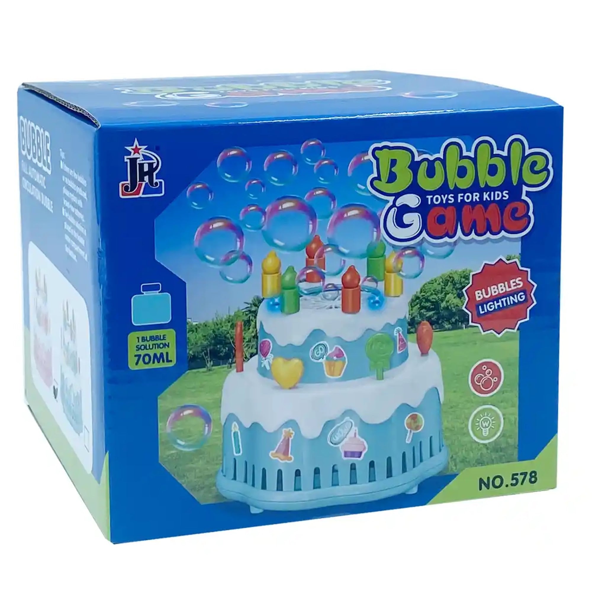 13 HOLE CAKE BUBBLE MACHINE 3YRS+