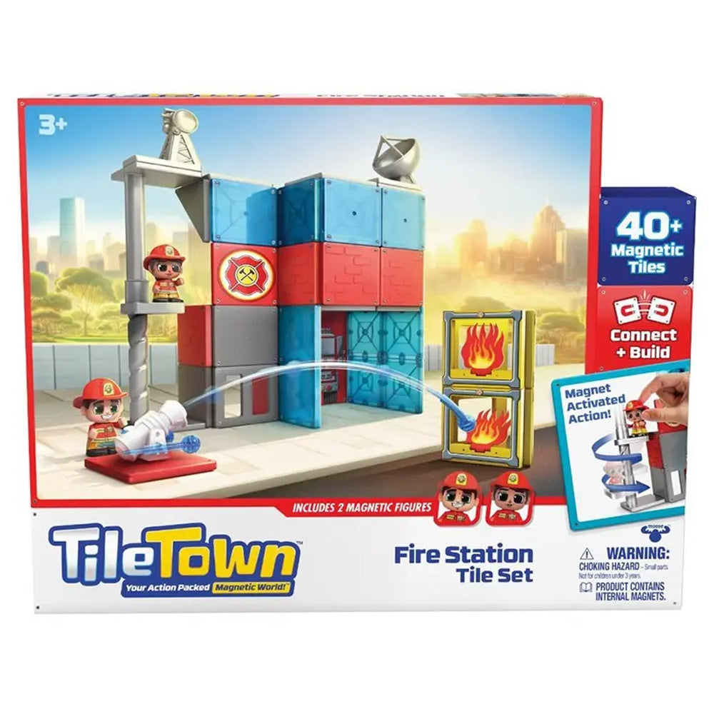 TILE TOWN FIRE STATION TILE SET