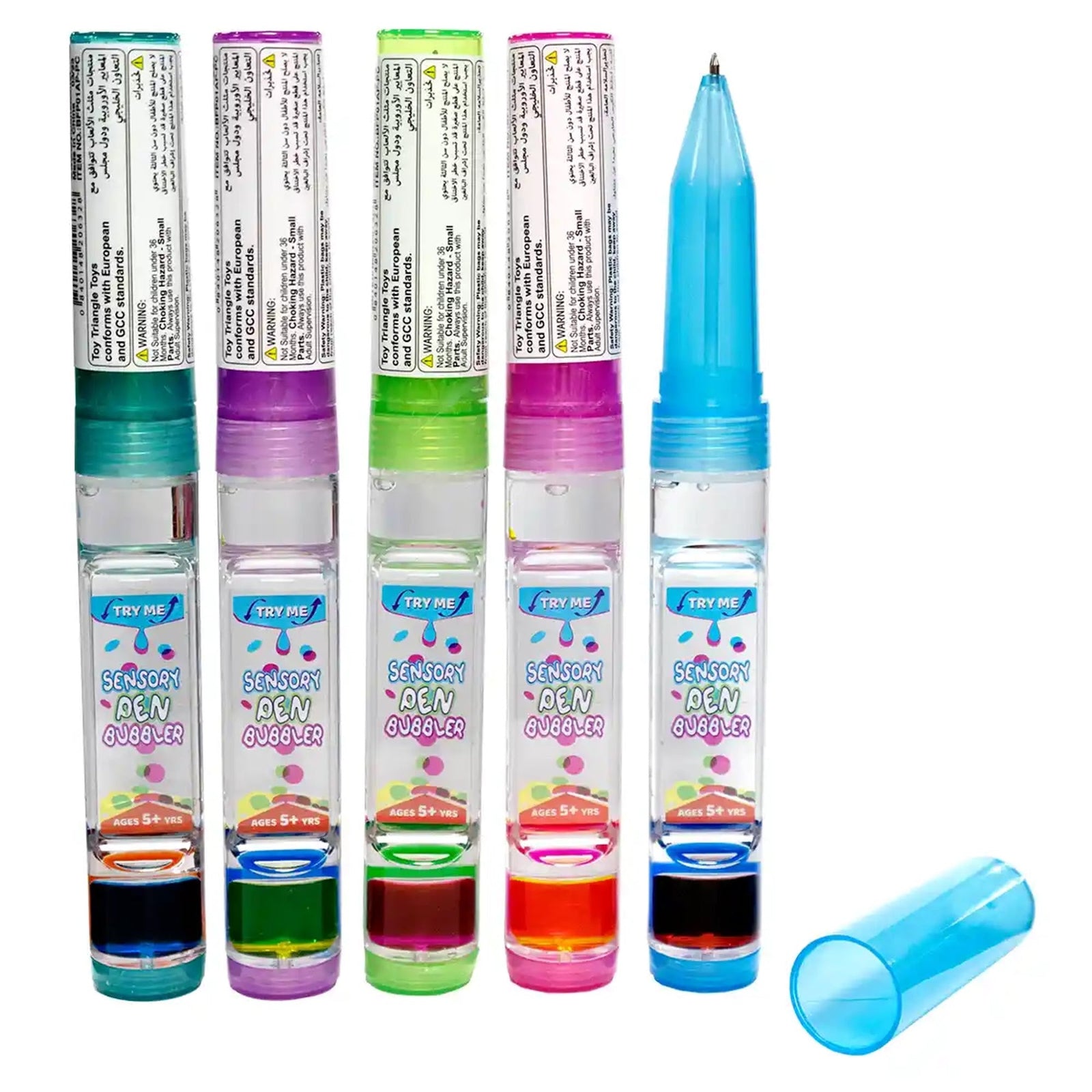 Sensory Motion Bubler Dot Pen 5 Asst in PDQ