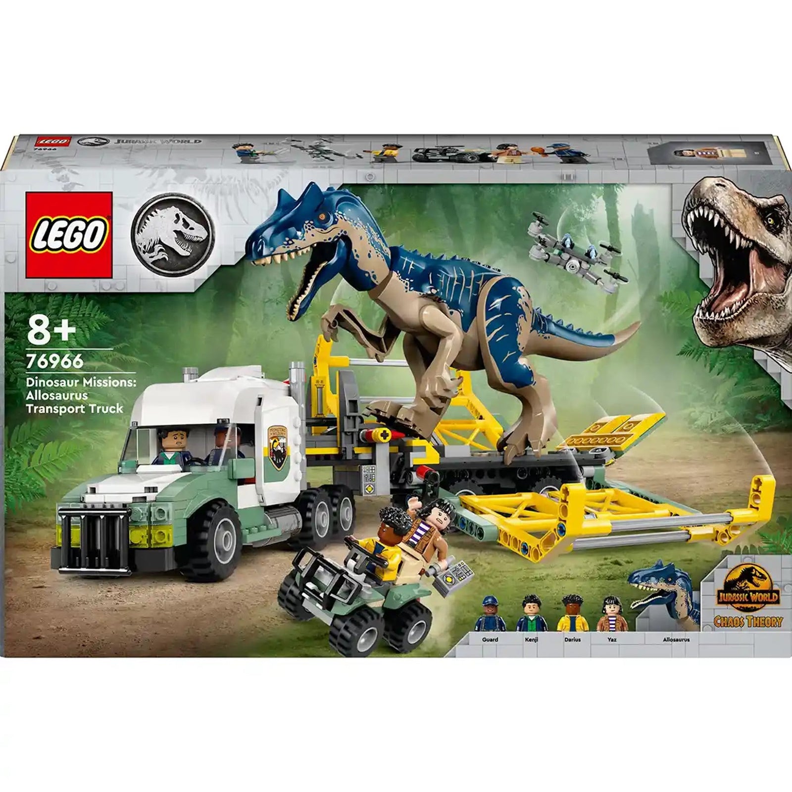 LEGO Jurassic World 76966 Dinosaur Missions: Allosaurus Transport Truck