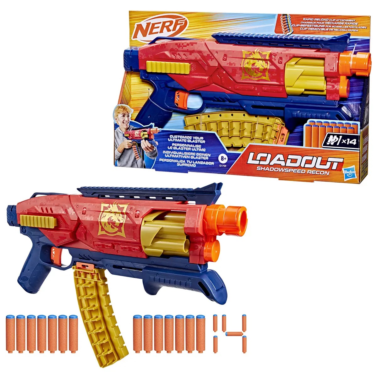 NERF LOADOUT SHADOWSPEED RECON