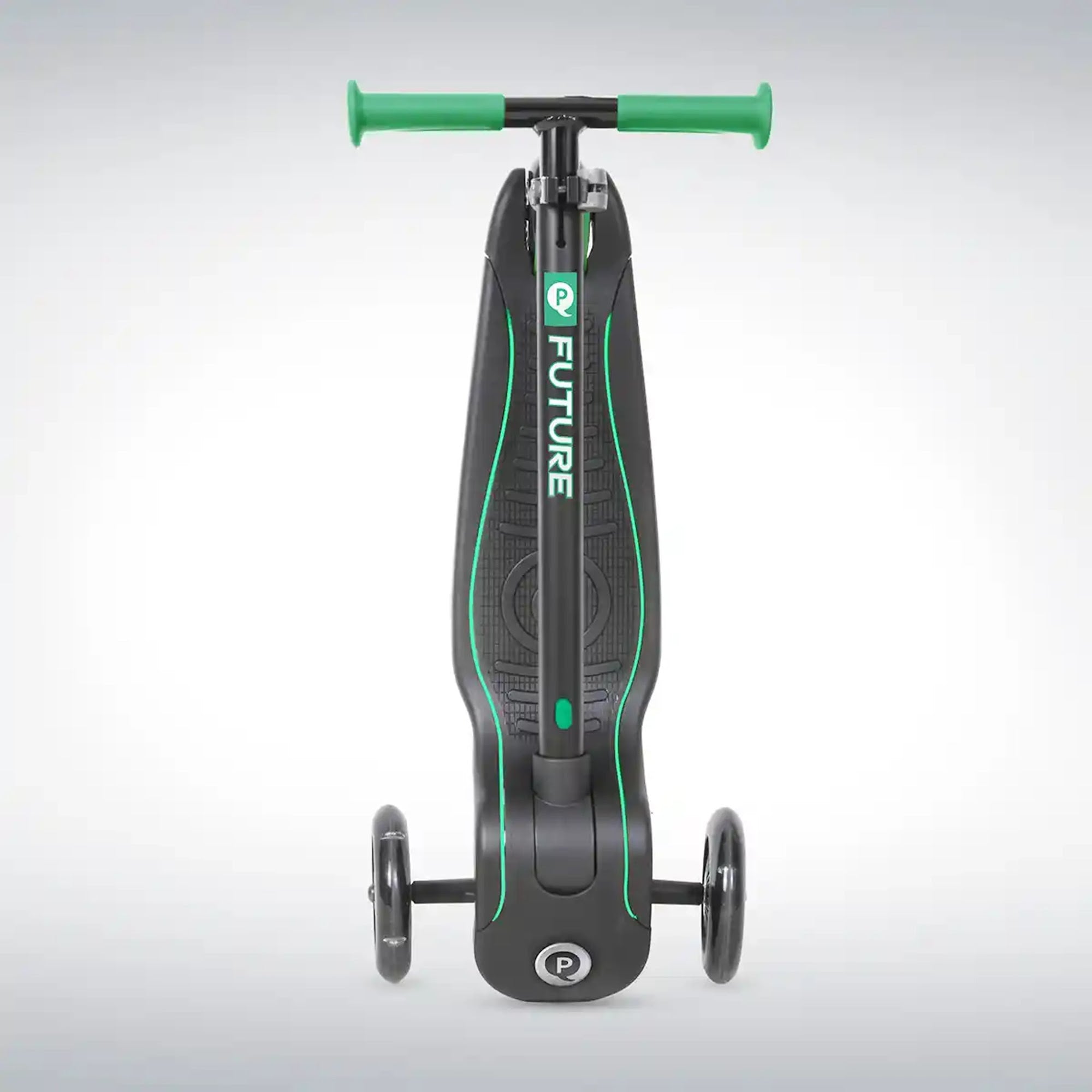 QPLAY FUTURE LED SCOOTER GREEN