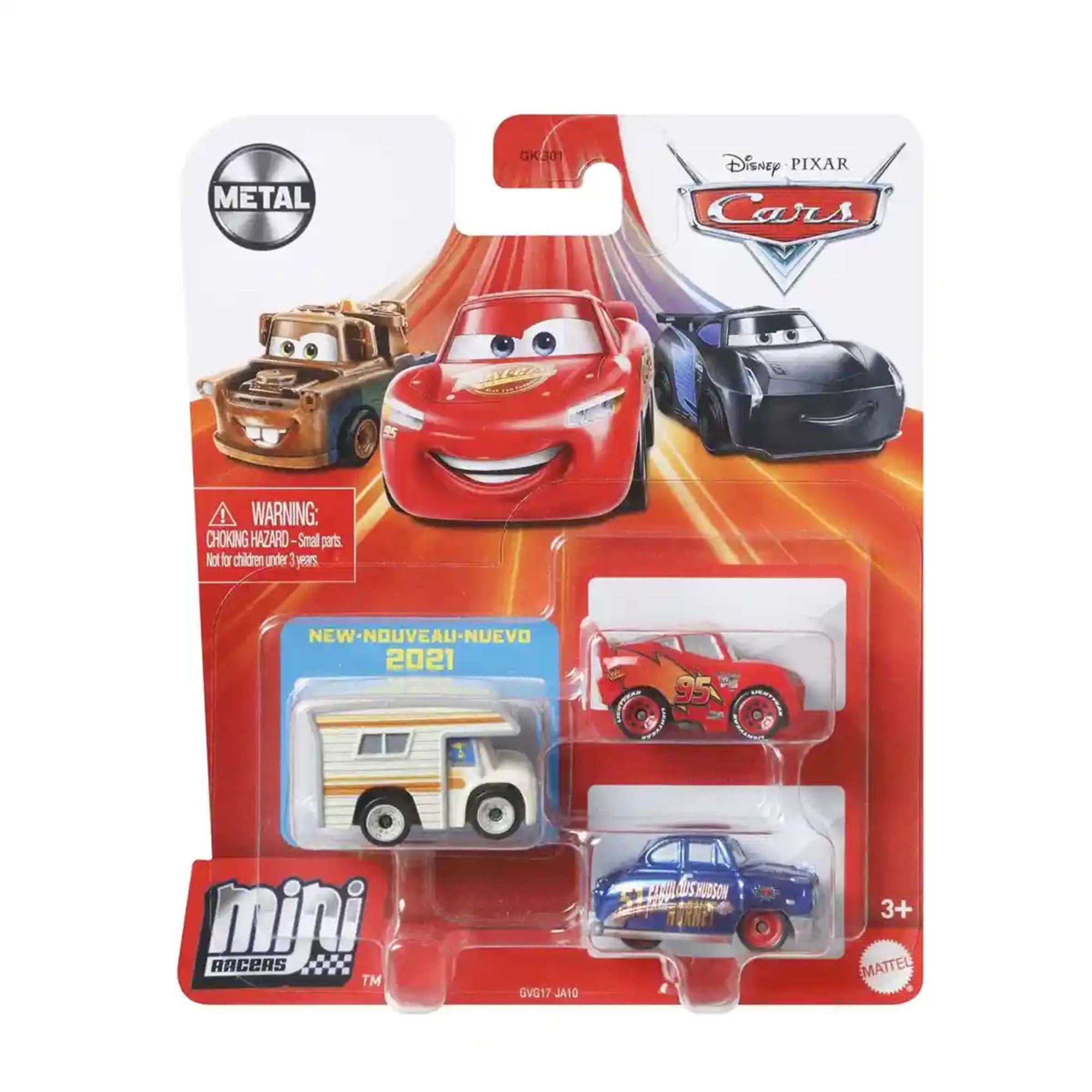 Cars Mini Racer 3-pack Asst. - New
