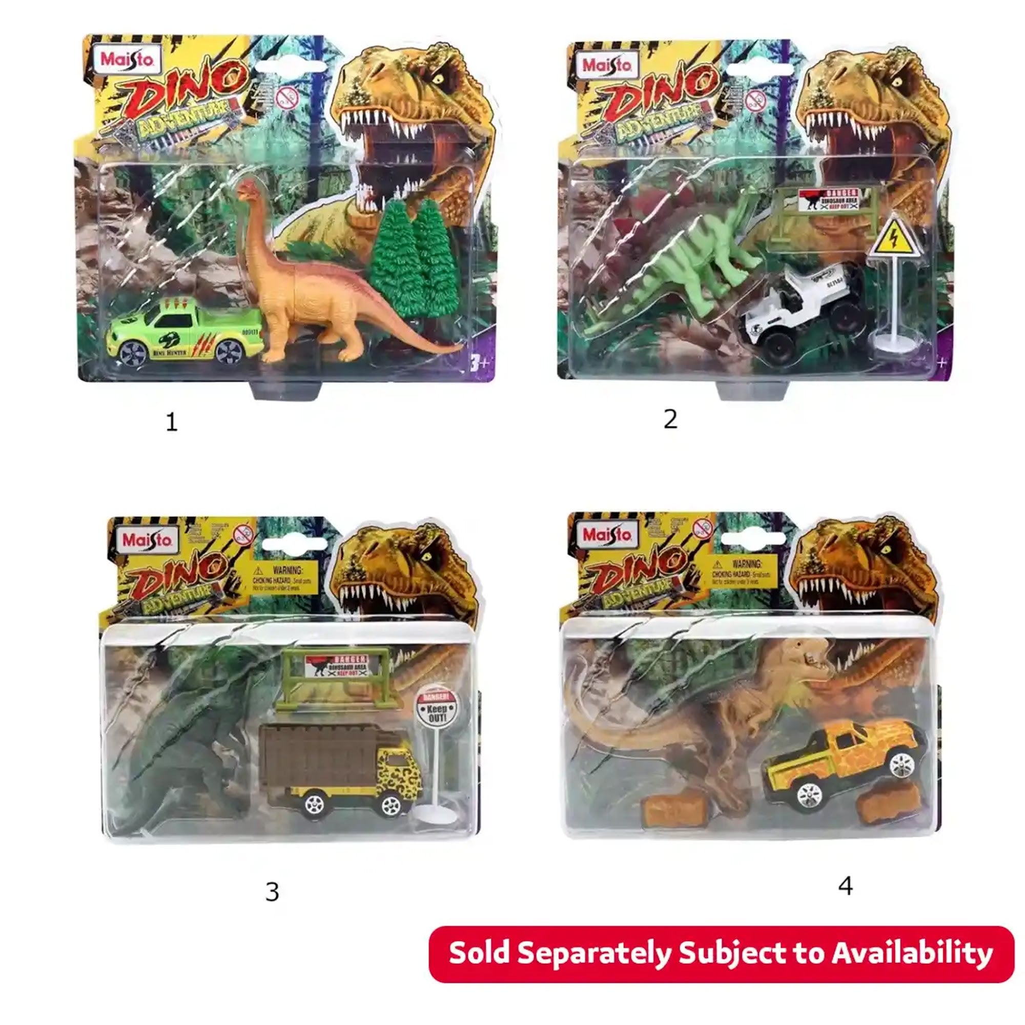 3`` VEHICLE WITH DINO