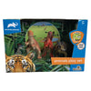 4 pcs Dinosaur open touch box