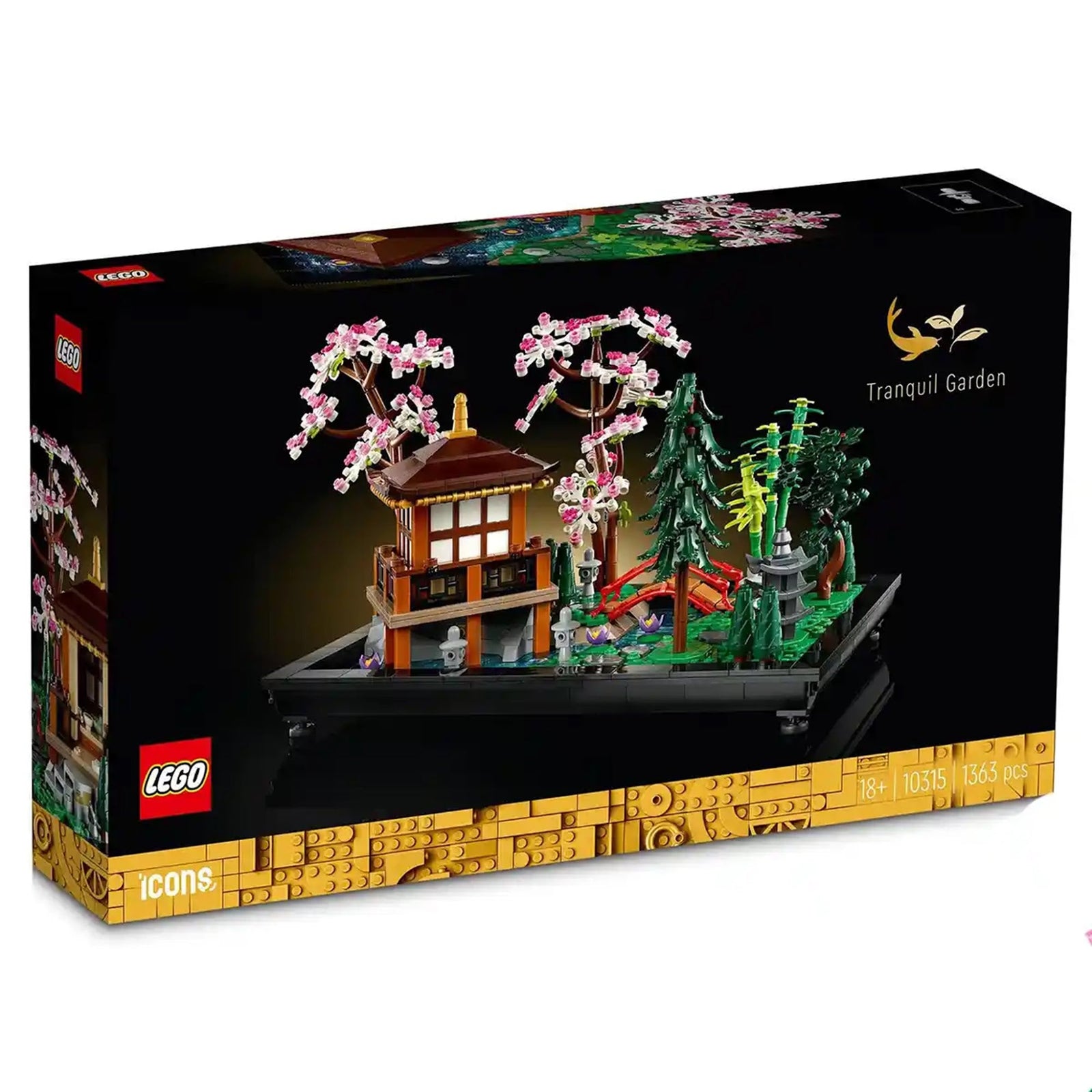 LEGOÃÂ® Icons Tranquil Garden 10315 Building Kit for Adults (1,363 Pieces)