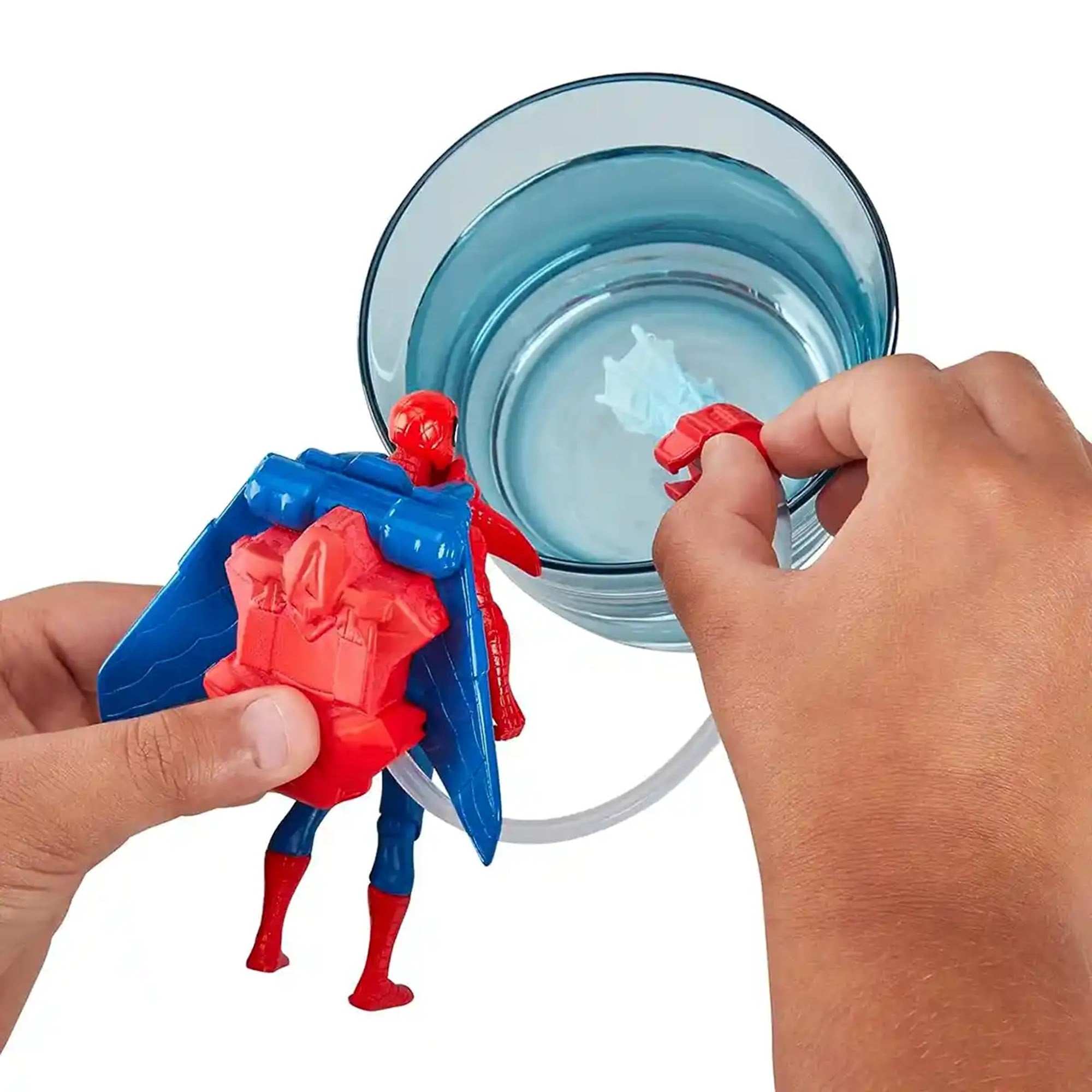 4 Inch Deluxe Water Webs - Classic Spiderman
