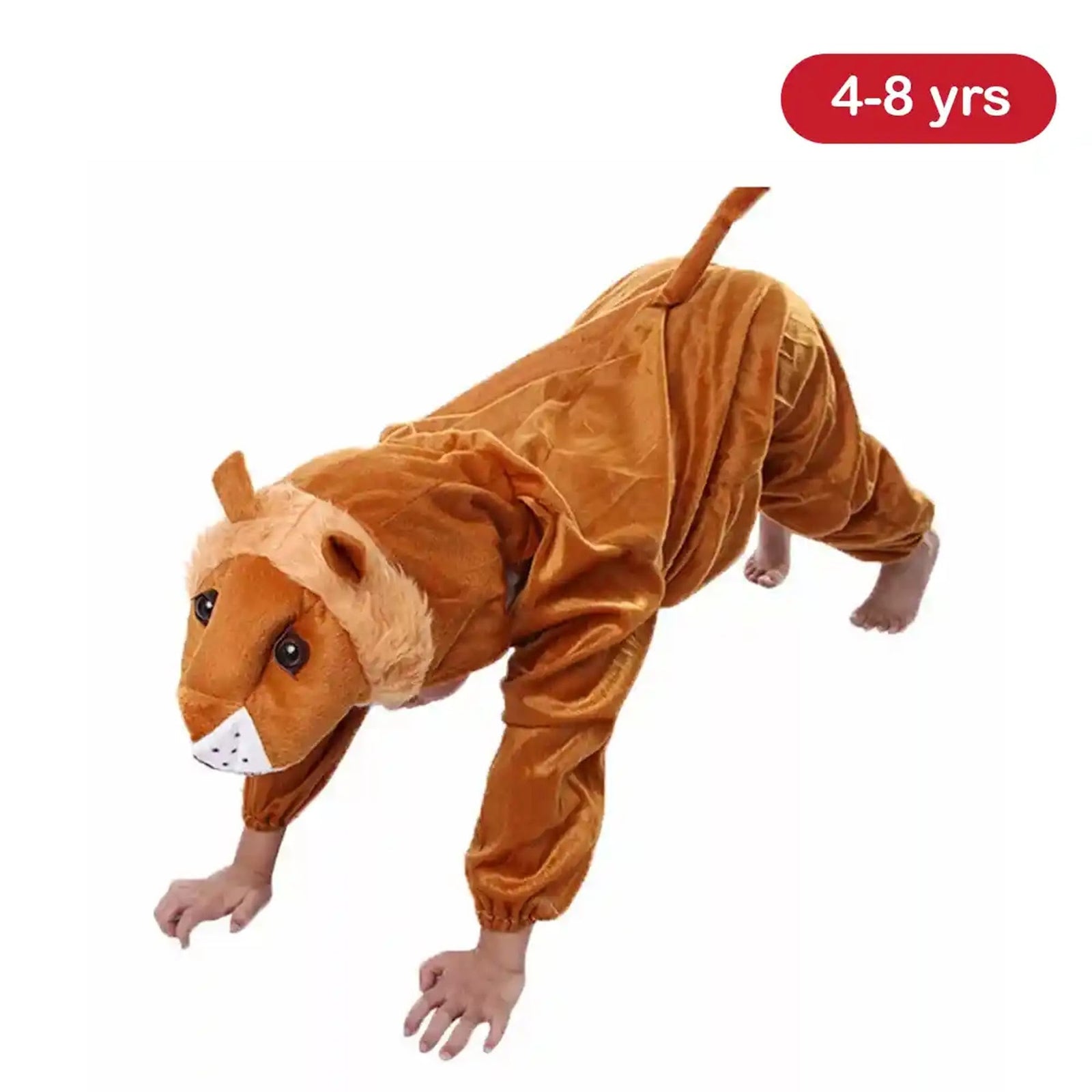 LION COSTUME (M) 110CM 4-6yrs old