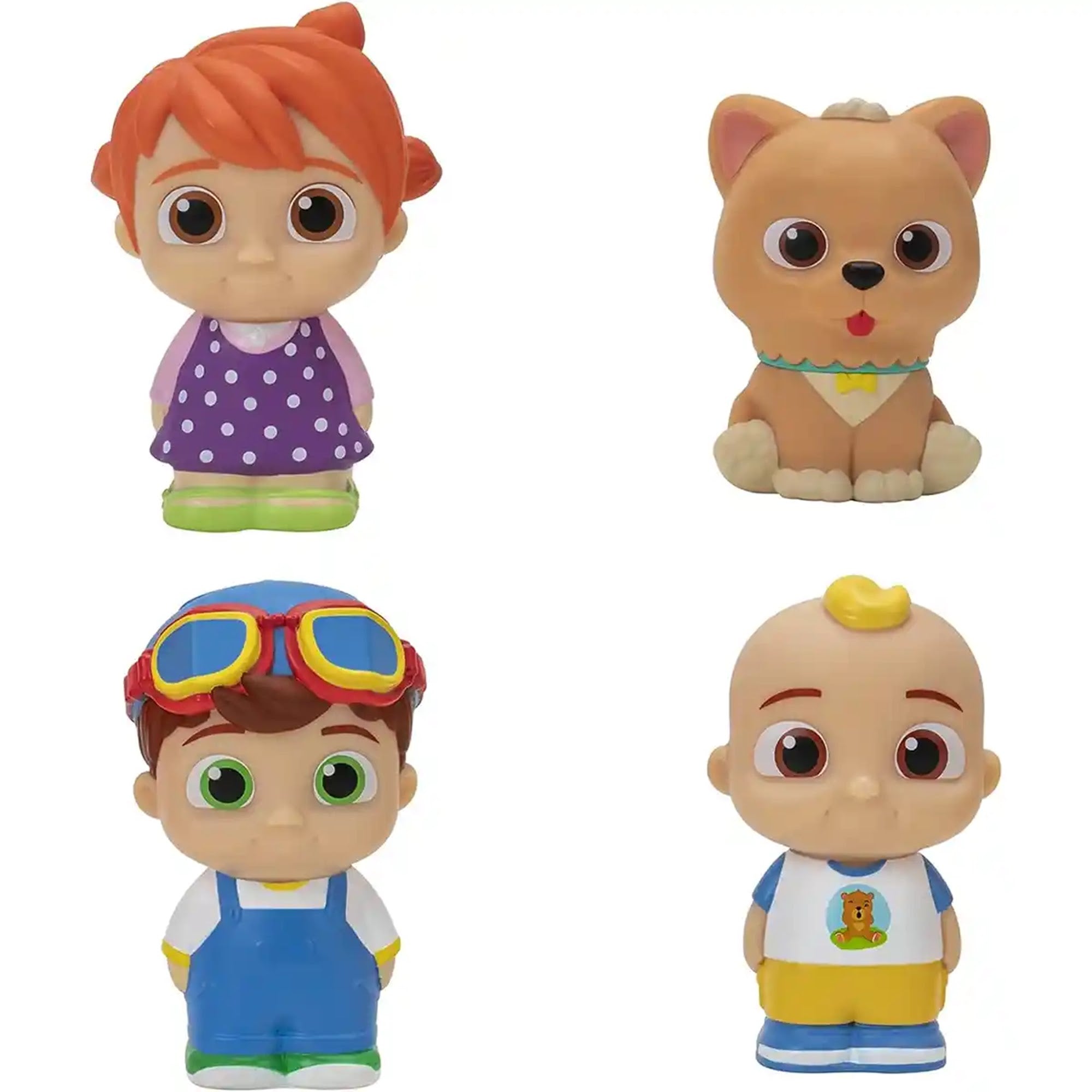 COCOMELON JJ AND FAMILY 4 FIGURE PACK
