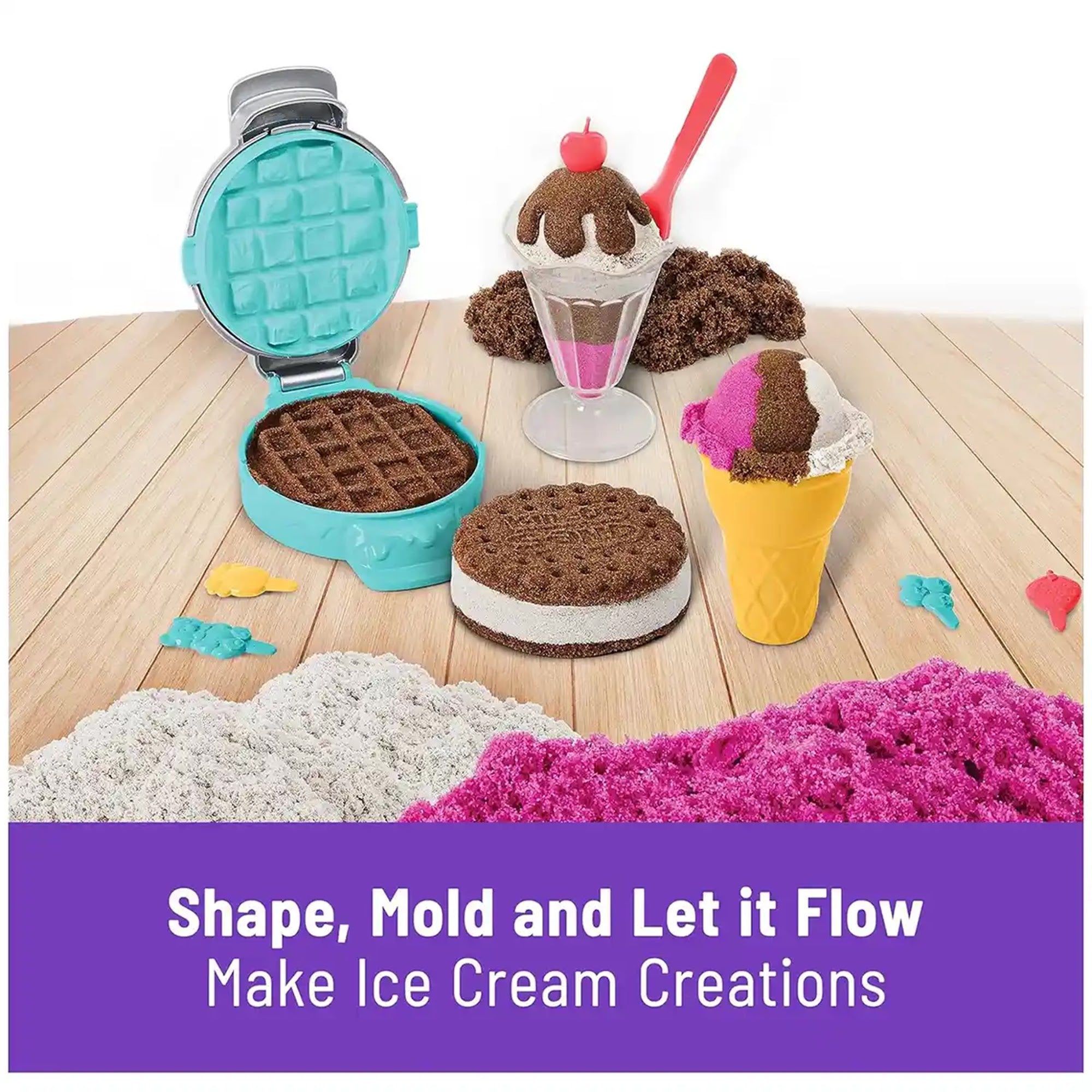 Kinetic Sand Ice Cream Treats