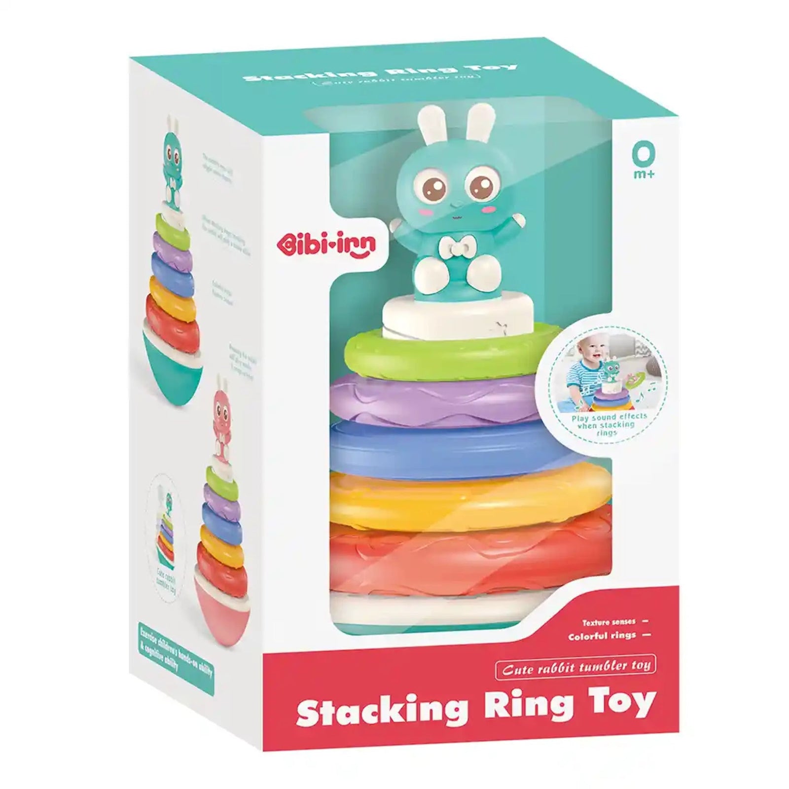 STACKING RING TOY MUSIC 3YRS+