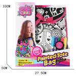 DIY PAINTED WATERCOLOR BACKPACK (5-COLOR WASHABLE FOUNTAIN PEN)6YRS+
