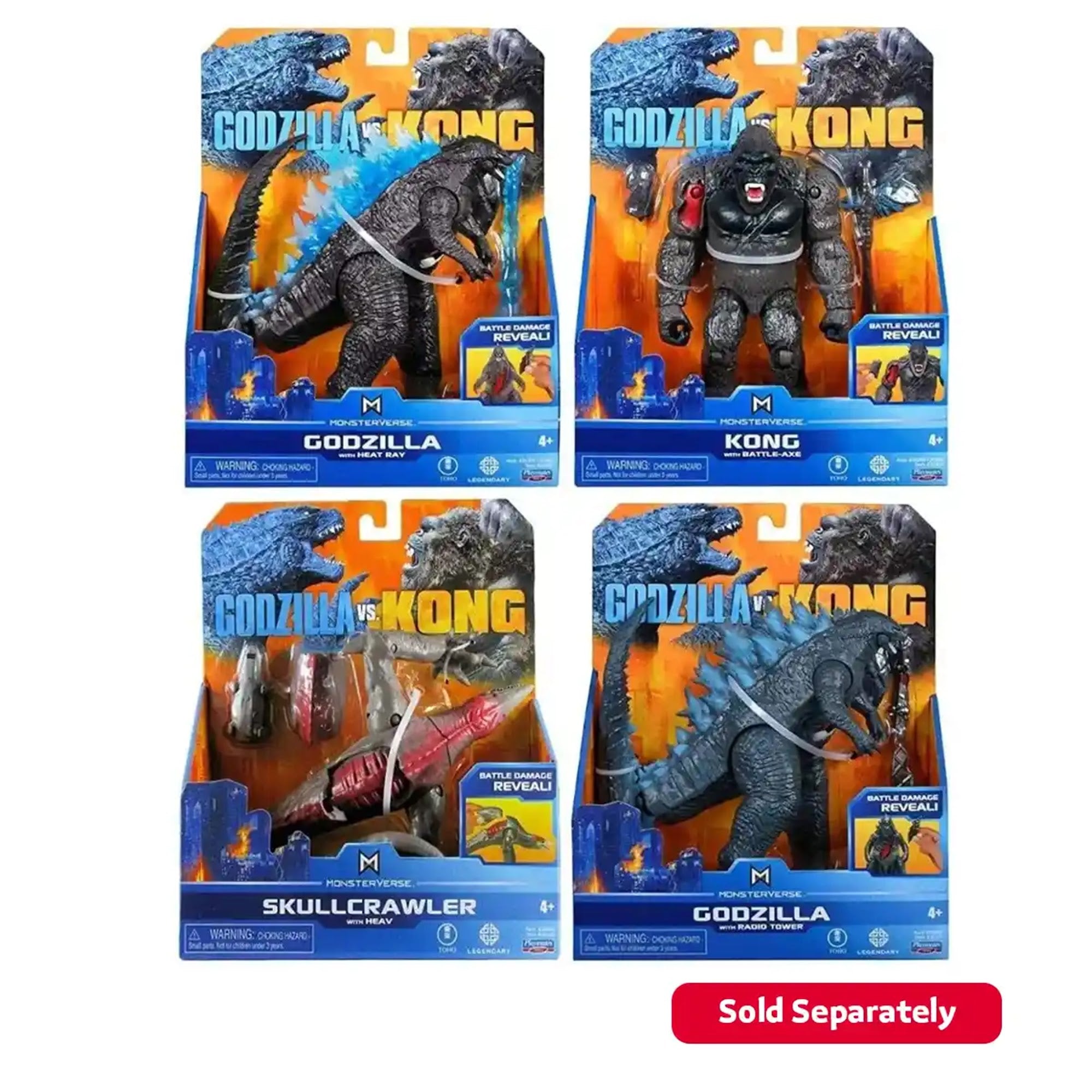 Godzilla vs. Kong Hollow Earth Monster Basic Fig. 5" Asst. 7