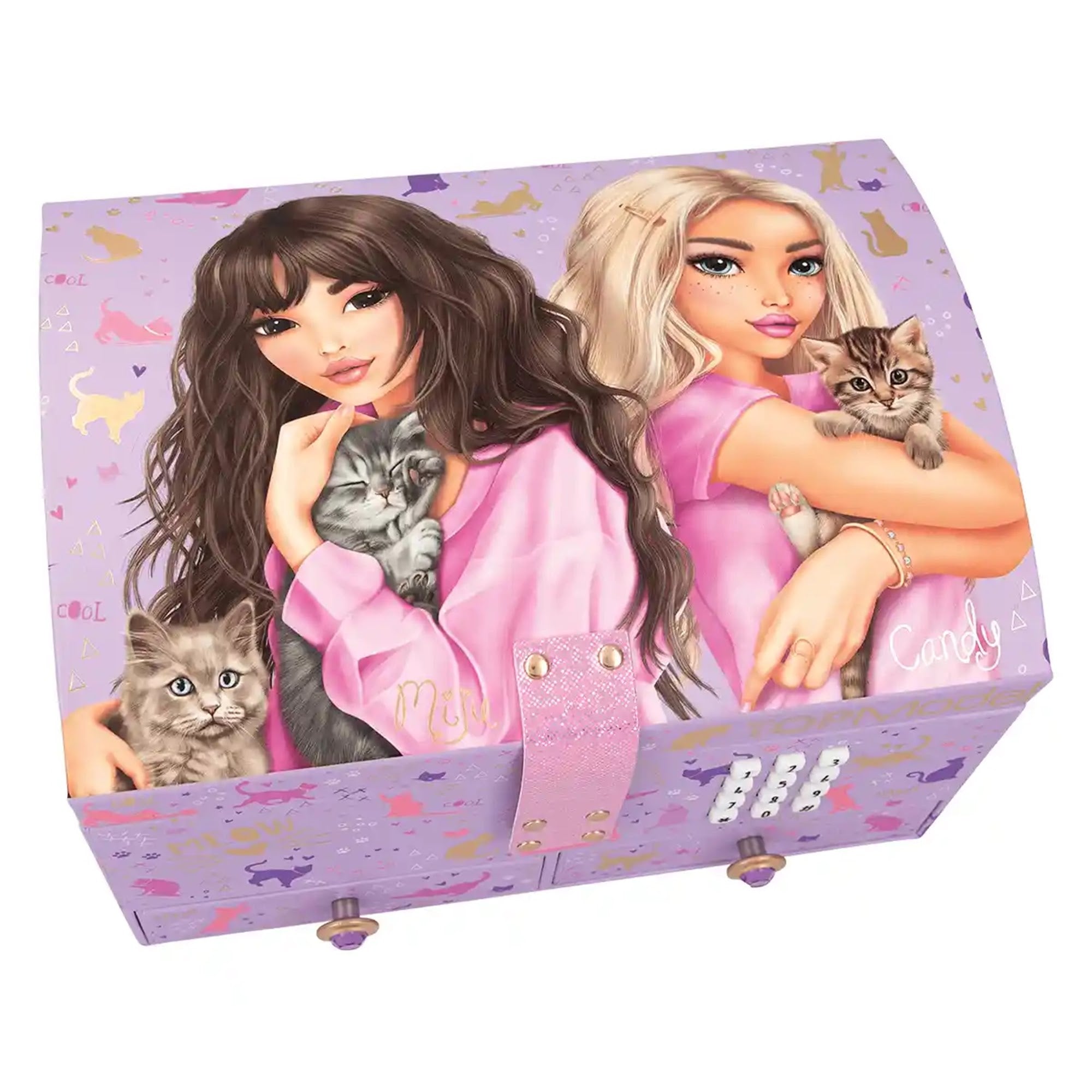 TOPModel Jewellery Box With Code And Sound