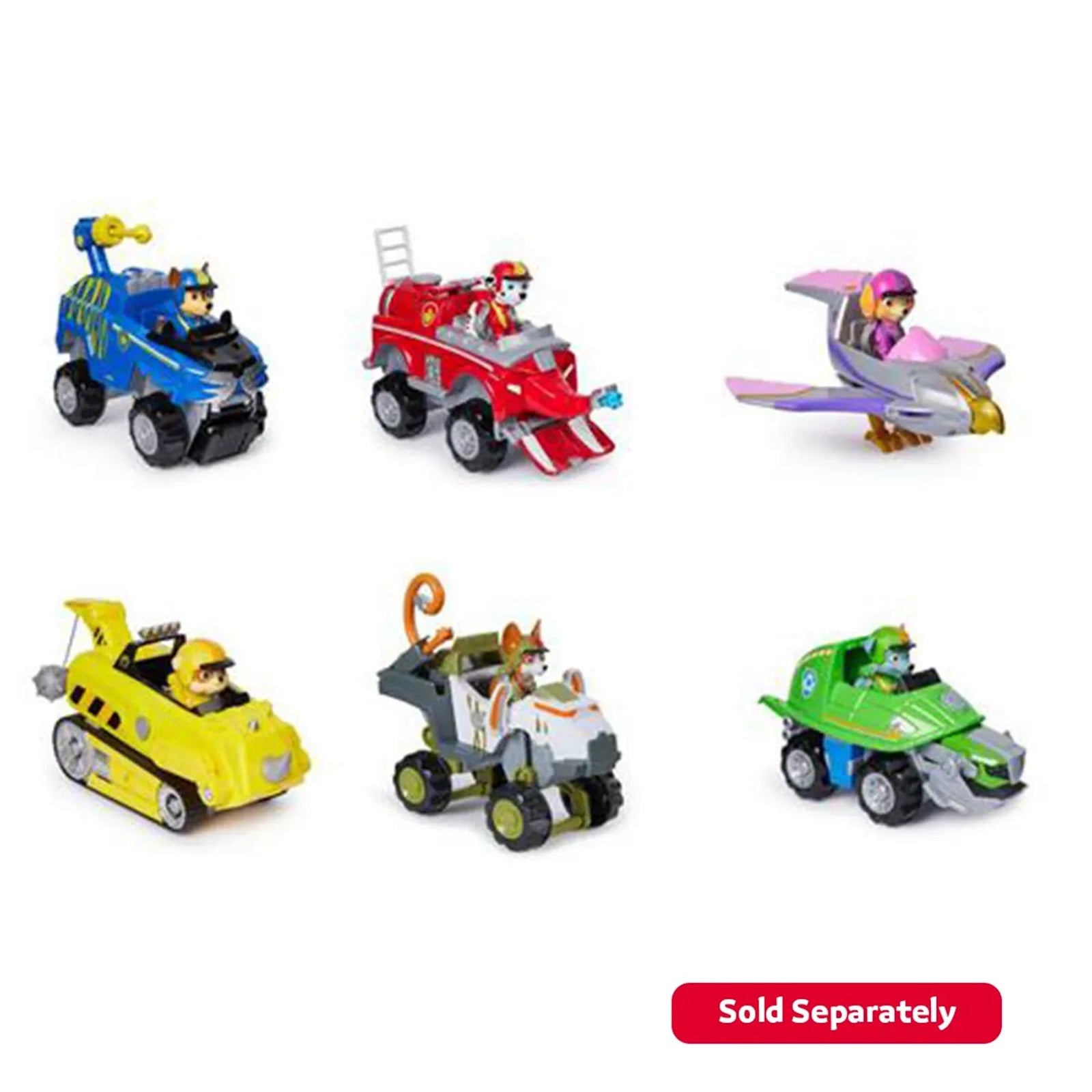 Paw Patrol Jungle Themed Vehicle Asst.