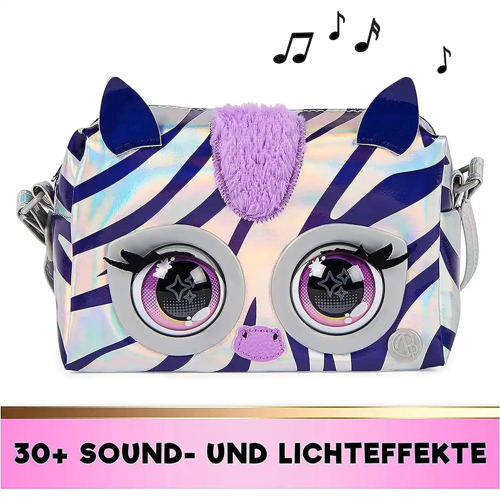 Purse Pets Metallic Magic Rebel Stripez