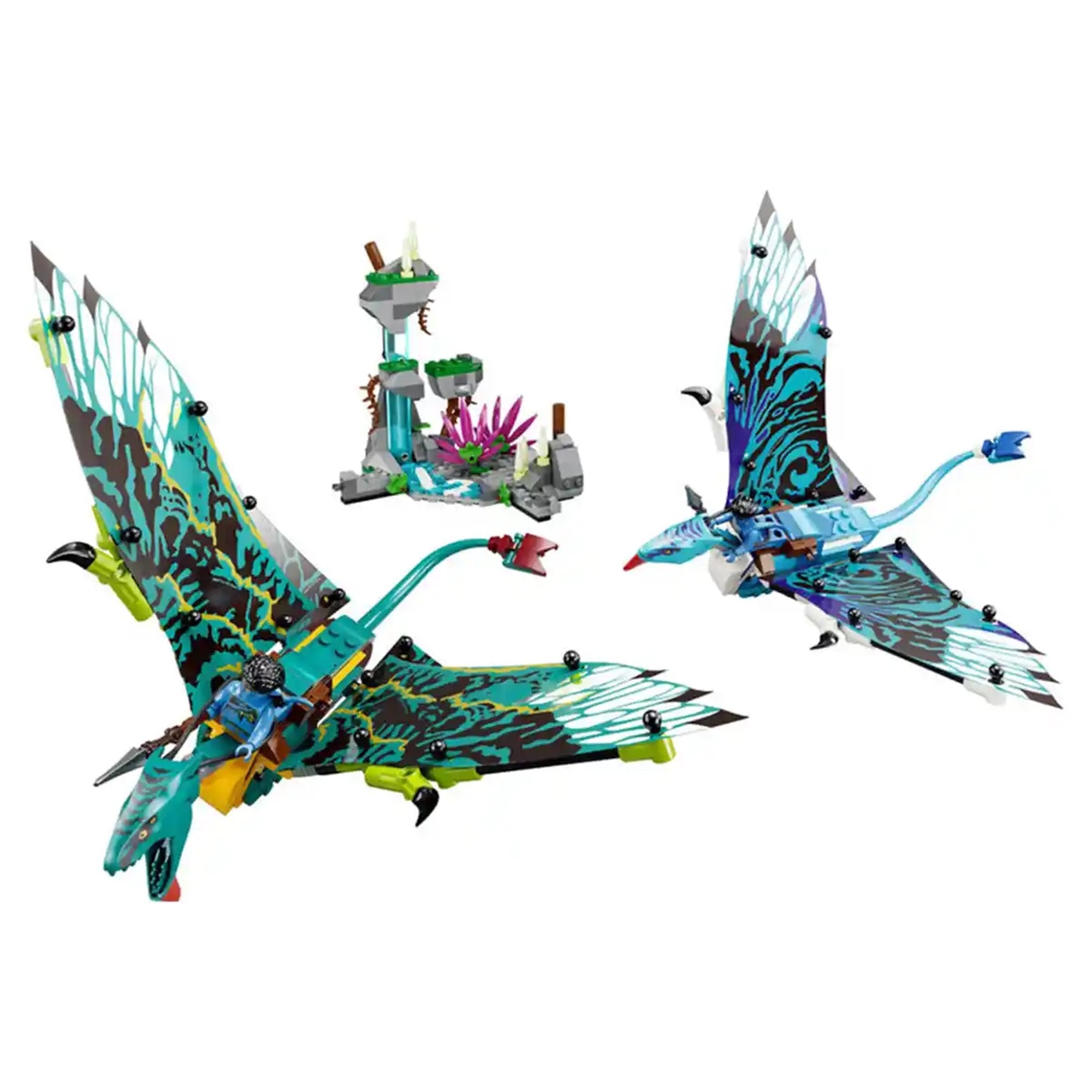 LEGOÃÂ® Avatar Jake & NeytiriÃ¢ÂÂs First Banshee Flight 75572 Building Toy Set (572 Pcs)