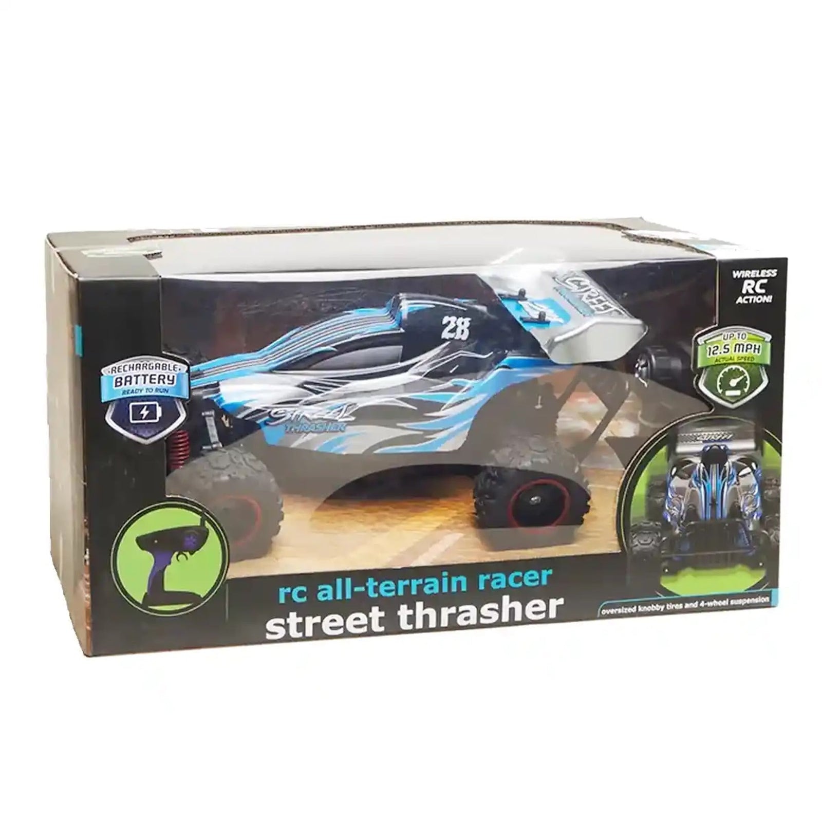1:12 HIGH-SPEED R/C STREET THRASHER 6YRS+