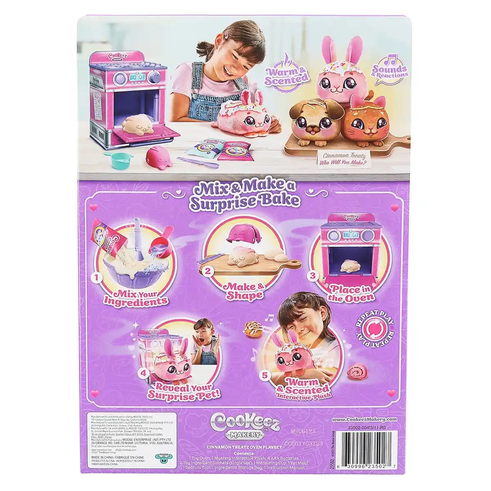 COOKEEZ MAKERY CINNAMON TREATY B/O