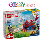 LEGOÃÂ® ÃÂ Marvel Spidey And His Amazing Friends Spidey on his Motorcycle vs. Rhino 11206