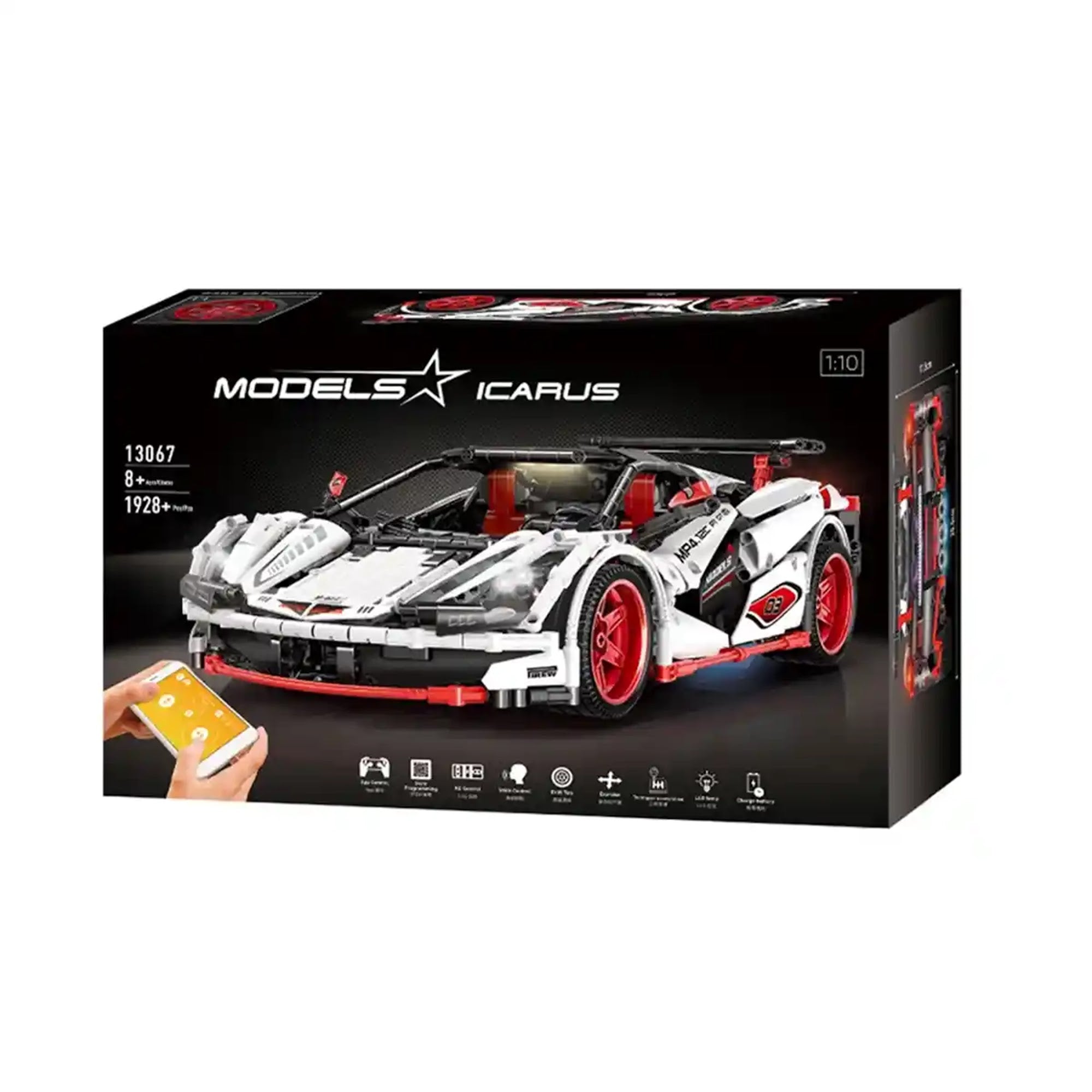 BLOCK SPORTS CAR  1928 PCS(APP 2.4G BLUETOOTH) 8YRS+