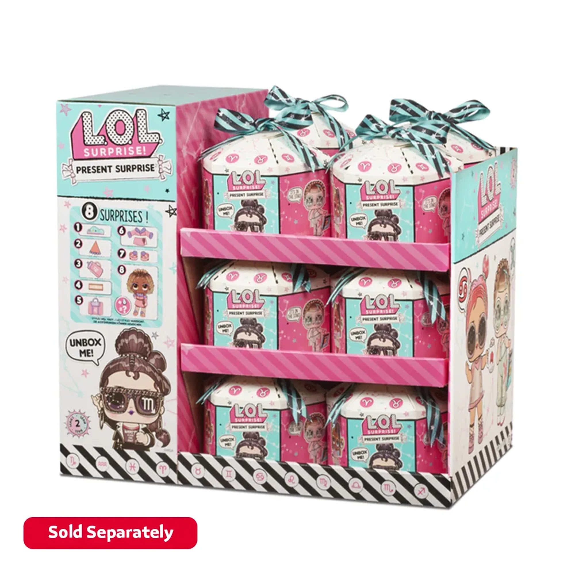 L.O.L. Surprise Present Surprise Tots Asst in Sidekick