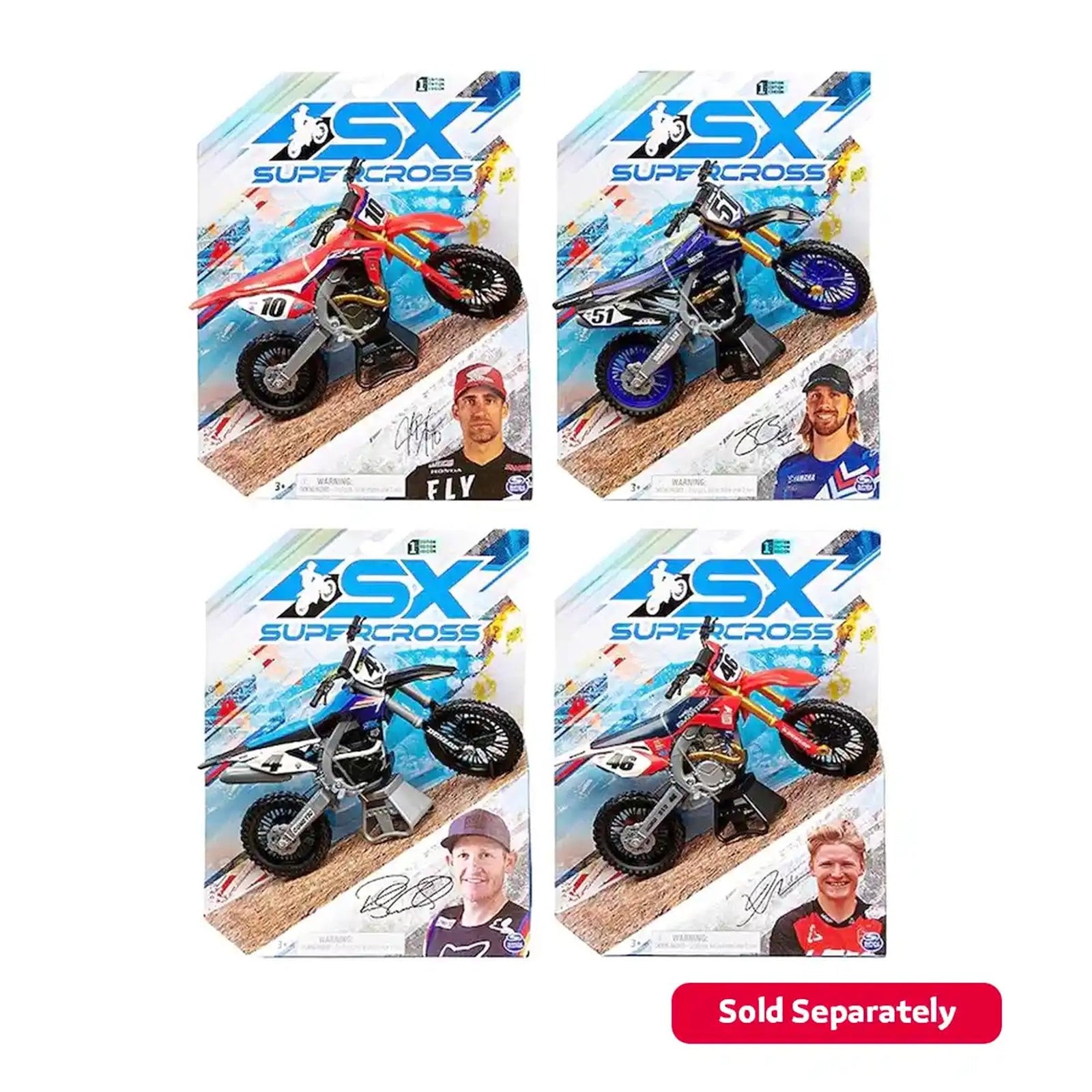 Super CrossDie-Cast1:10CollctorMotrcycle